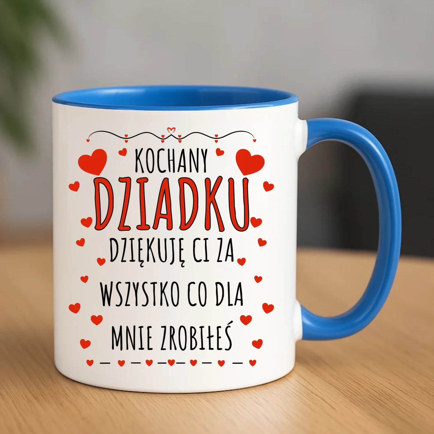 Kubek dla dziadka - Kochany Dziadku dziękuję Ci D21 - StoryCups.pl
