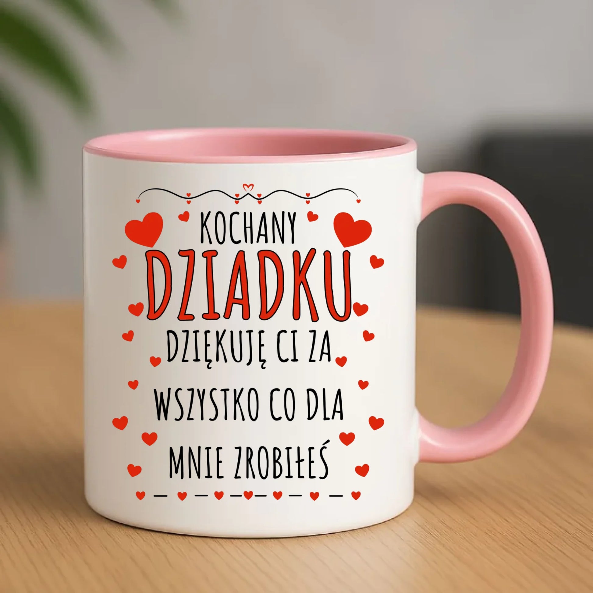 Kubek dla dziadka - Kochany Dziadku dziękuję Ci D21 - StoryCups.pl