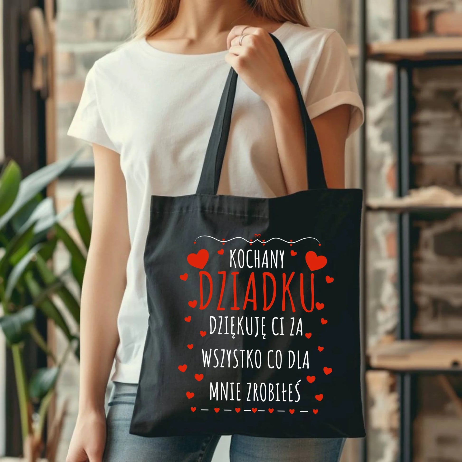 Torba dla dziadka - Kochany Dziadku dziękuję Ci D21 - StoryCups.pl