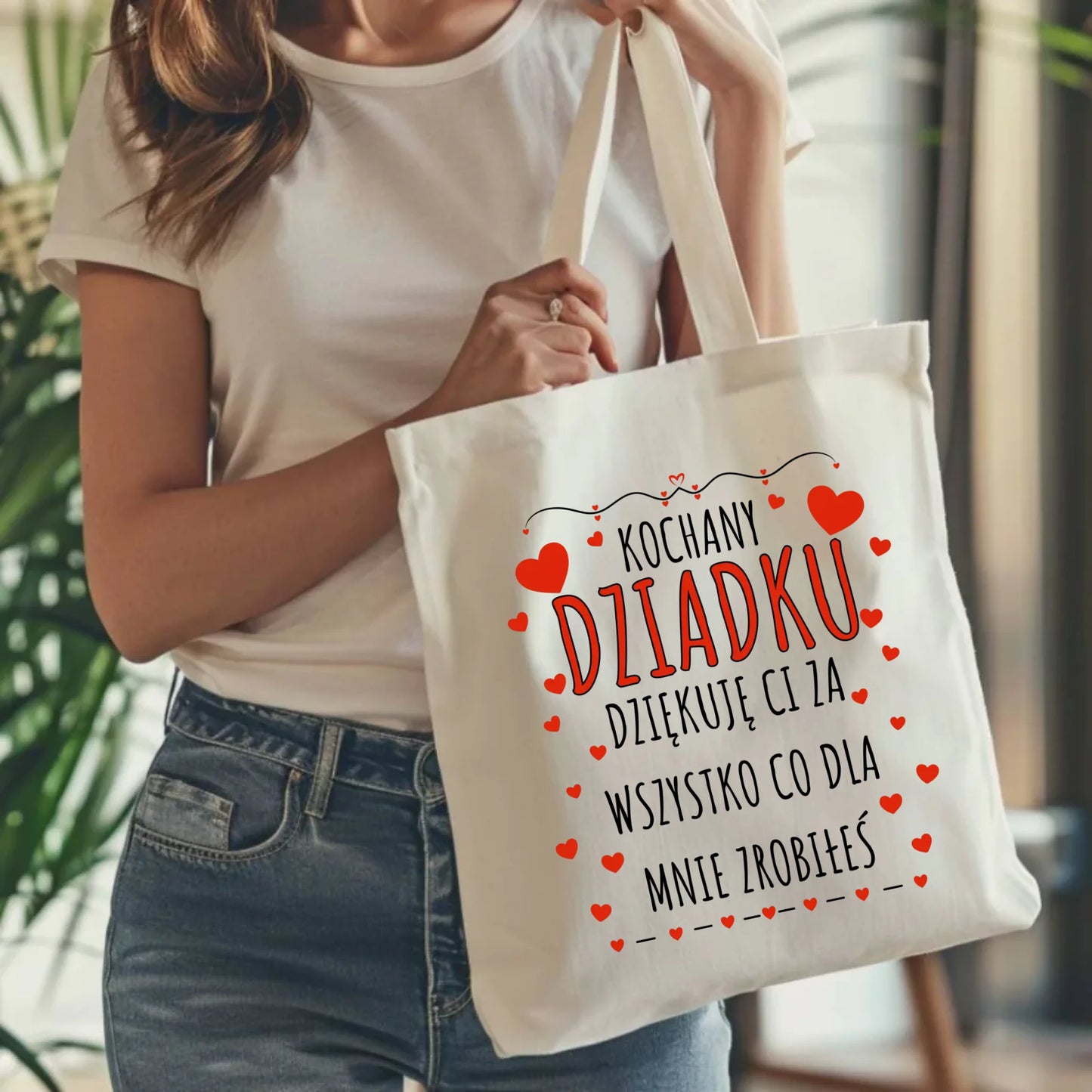 Torba dla dziadka - Kochany Dziadku dziękuję Ci D21 - StoryCups.pl