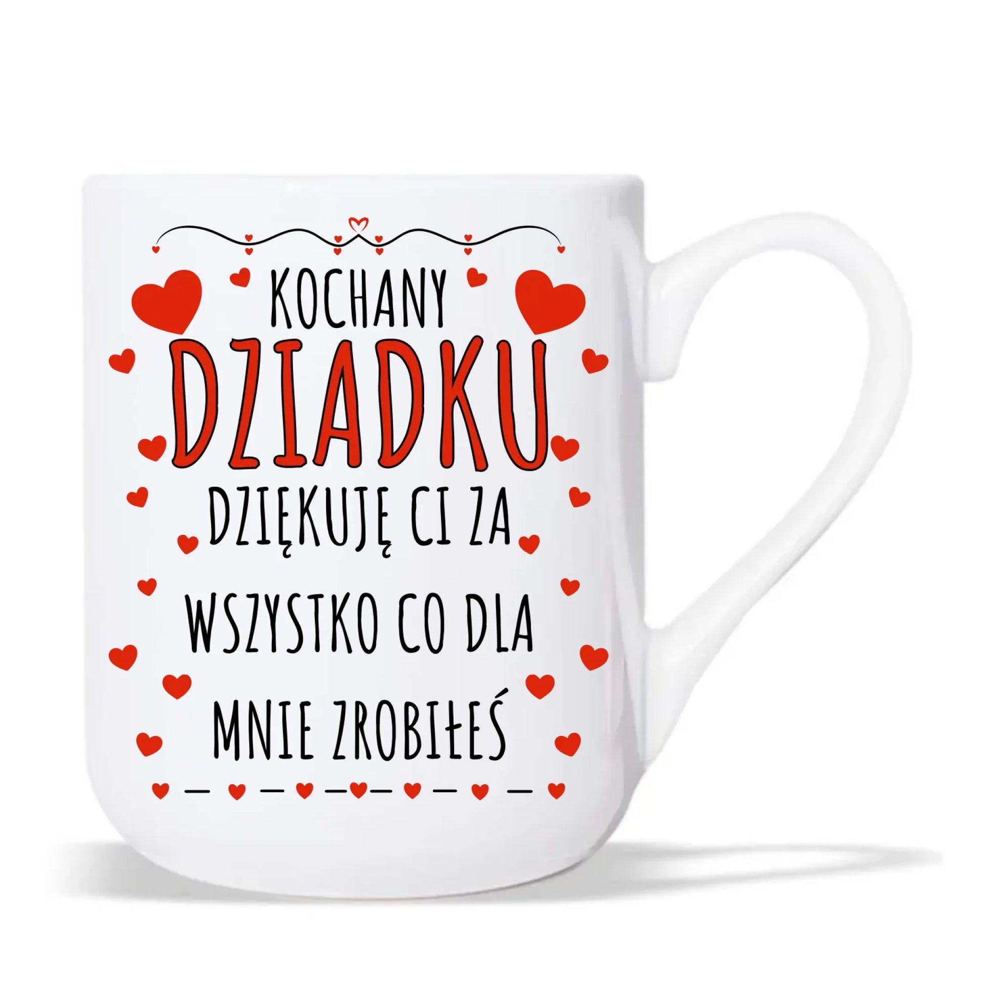 Kubek elegant dla dziadka - Kochany Dziadku dziękuję Ci D21 - StoryCups.pl