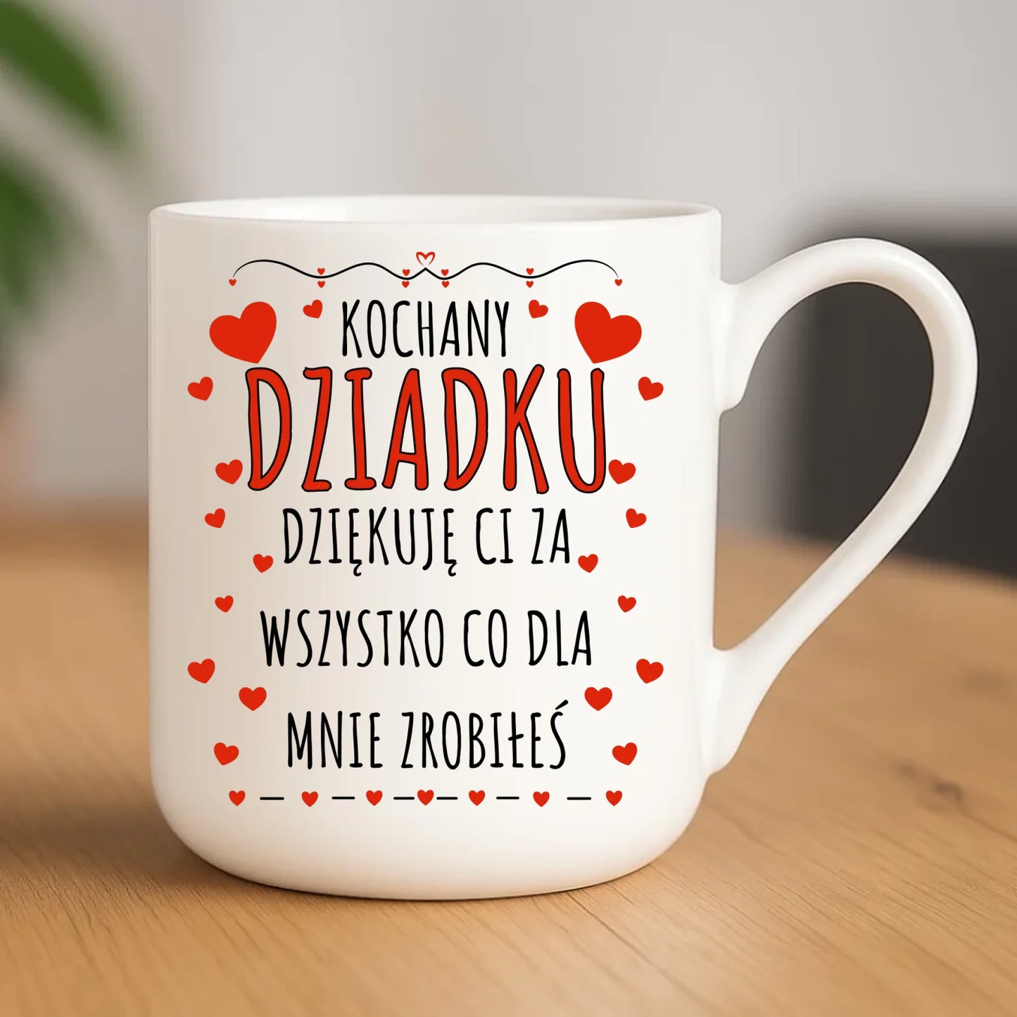Kubek elegant dla dziadka - Kochany Dziadku dziękuję Ci D21 - StoryCups.pl