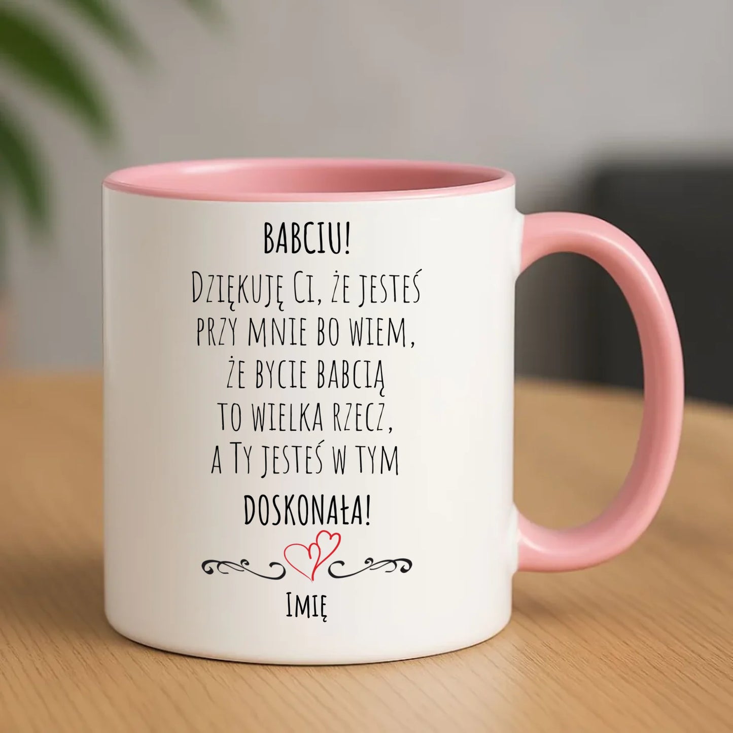 Kubek dla babci - Babciu jesteś doskonała dedykacja - personalizowany B22 - StoryCups.pl