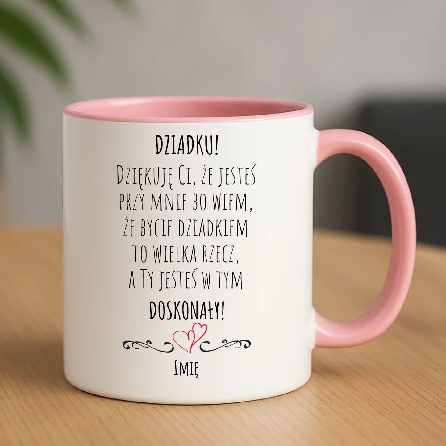Kubek dla dziadka - Dziadku jesteś doskonały dedykacja - personalizowany D22 - StoryCups.pl