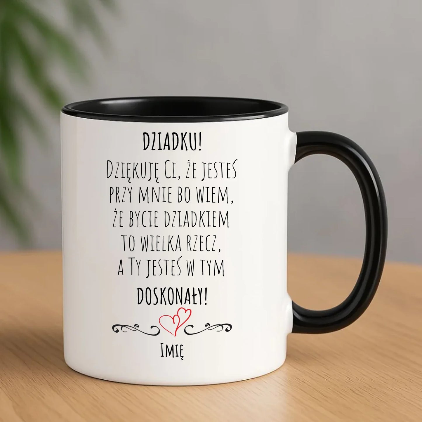 Kubek dla dziadka - Dziadku jesteś doskonały dedykacja - personalizowany D22 - StoryCups.pl