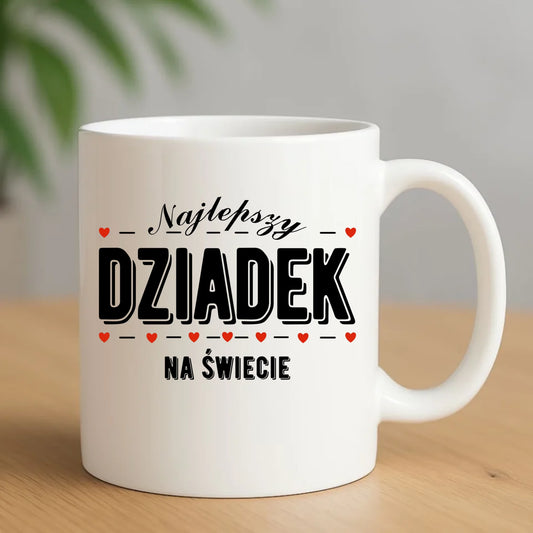 Kubek dla dziadka - Najlepszy dziadek na świecie D23 - StoryCups.pl