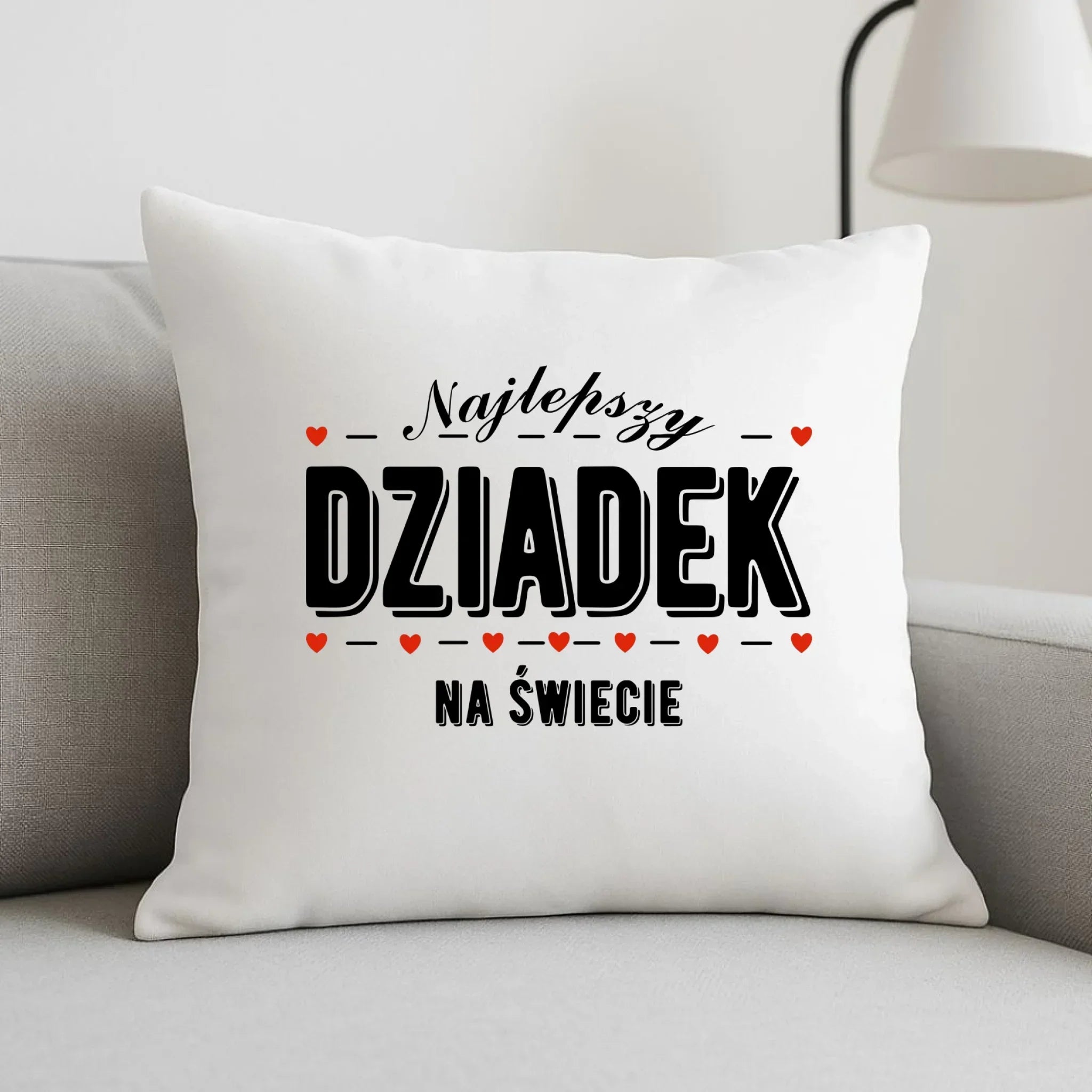 Poduszka dla dziadka - Najlepszy dziadek na świecie D23 - StoryCups.pl