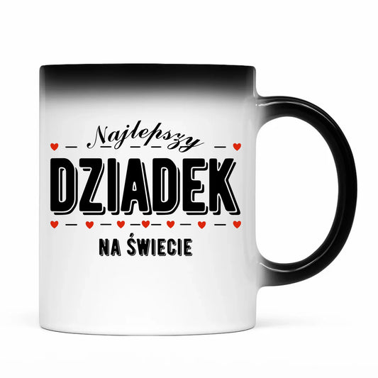 Kubek magiczny dla dziadka - Najlepszy dziadek na świecie D23 - StoryCups.pl