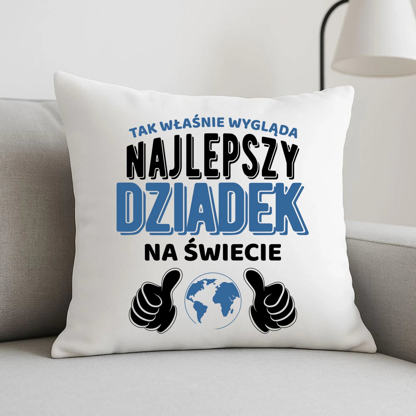Poduszka dla dziadka - Tak wygląda najlepszy dziadek na świecie D24 - StoryCups.pl