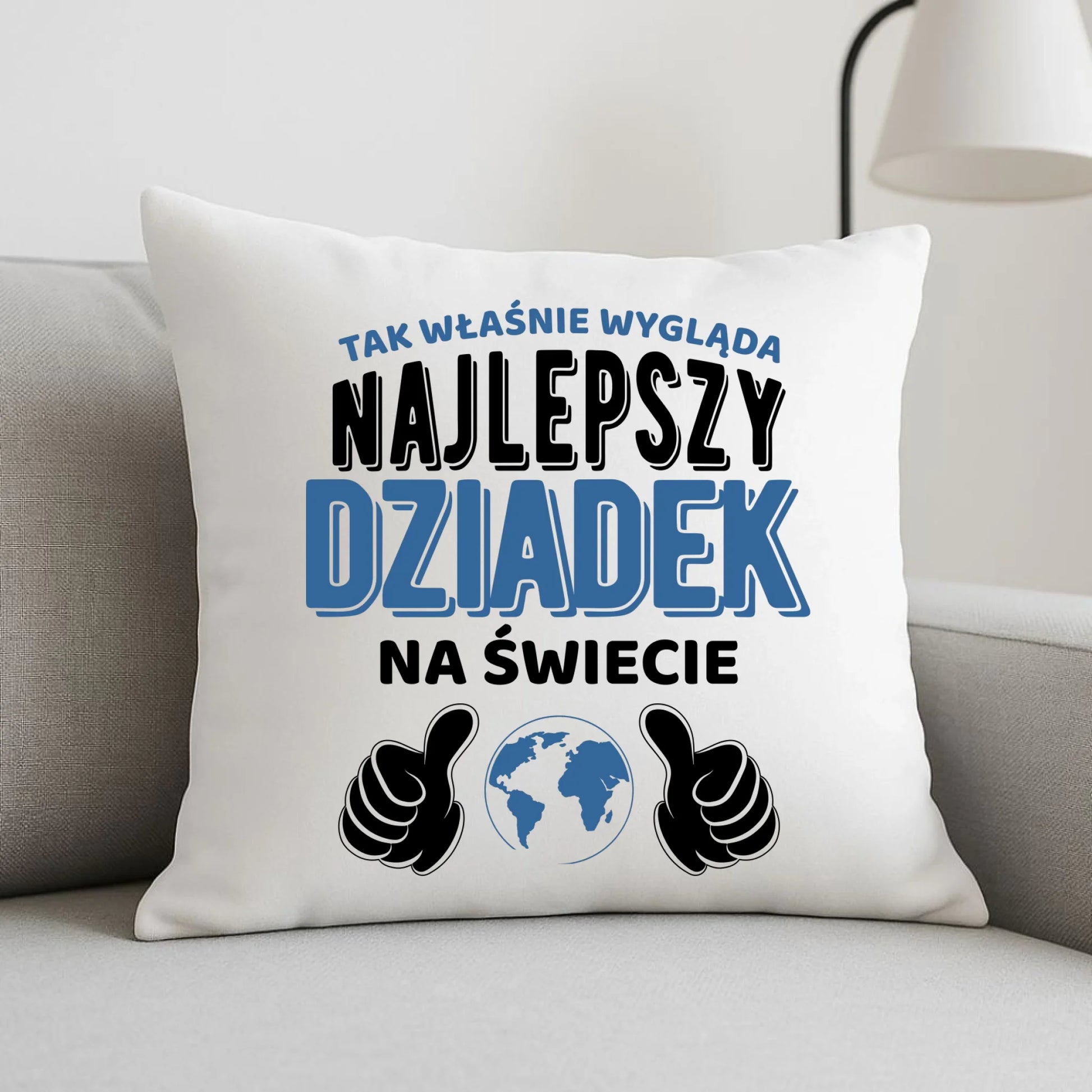 Poduszka dla dziadka - Tak wygląda najlepszy dziadek na świecie D24 - StoryCups.pl