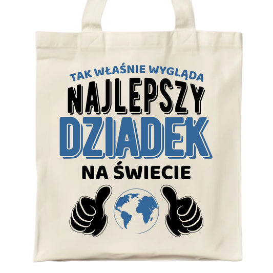 Torba dla dziadka - Tak wygląda najlepszy dziadek na świecie D24 - StoryCups.pl