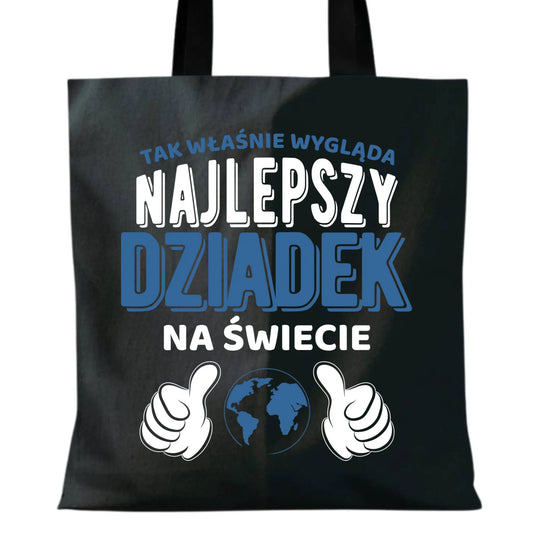 Torba dla dziadka - Tak wygląda najlepszy dziadek na świecie D24 - StoryCups.pl