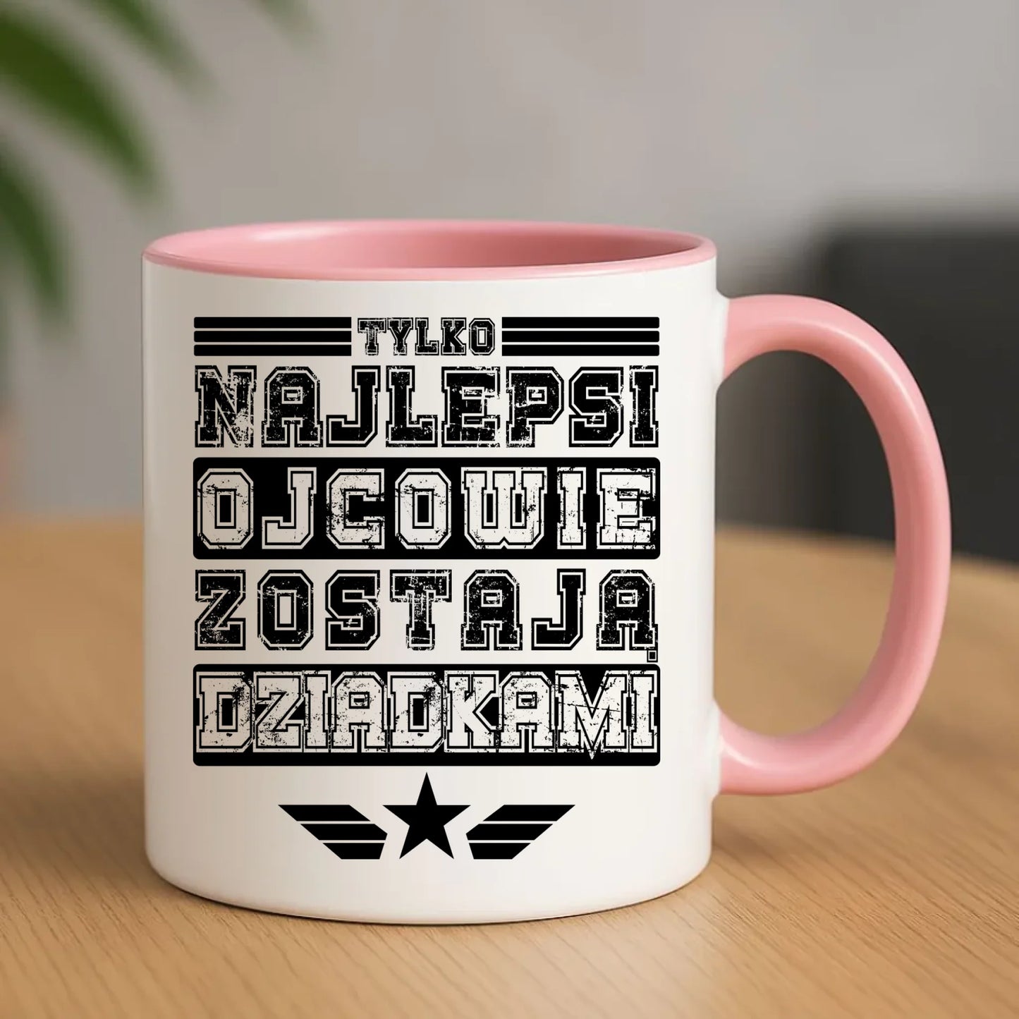 Kubek dla dziadka - Tylko najlepsi ojcowie zostają dziadkami D25 - StoryCups.pl