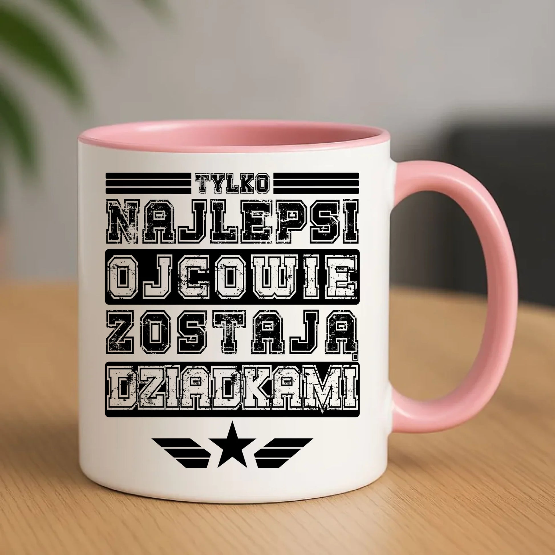 Kubek dla dziadka - Tylko najlepsi ojcowie zostają dziadkami D25 - StoryCups.pl