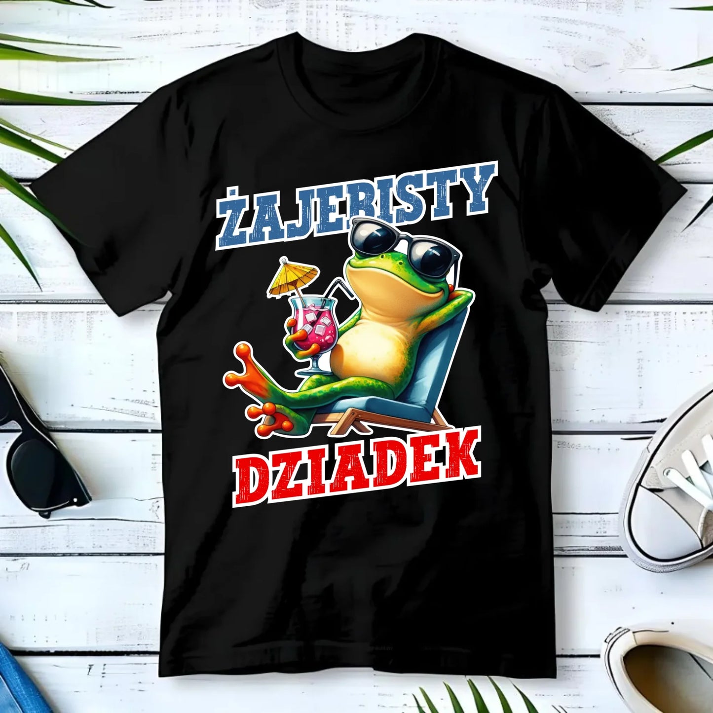 Koszulka dla dziadka - Żajebisty dziadek D27 - StoryCups.pl