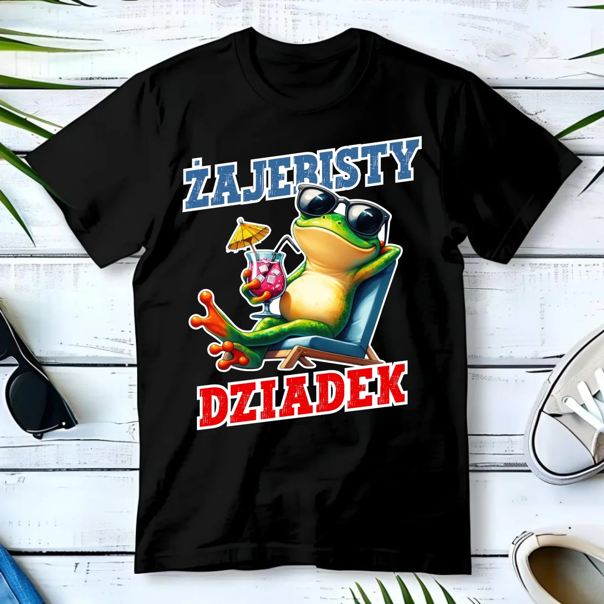 Koszulka dla dziadka - Żajebisty dziadek D27 - StoryCups.pl