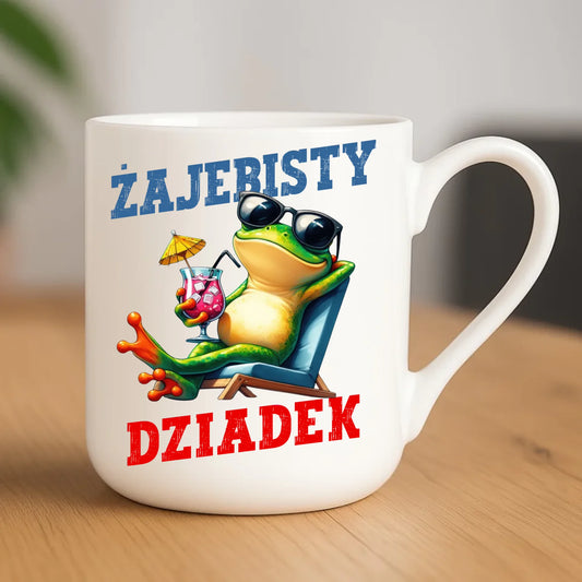Kubek elegant dla dziadka - Żajebisty dziadek D27 - StoryCups.pl