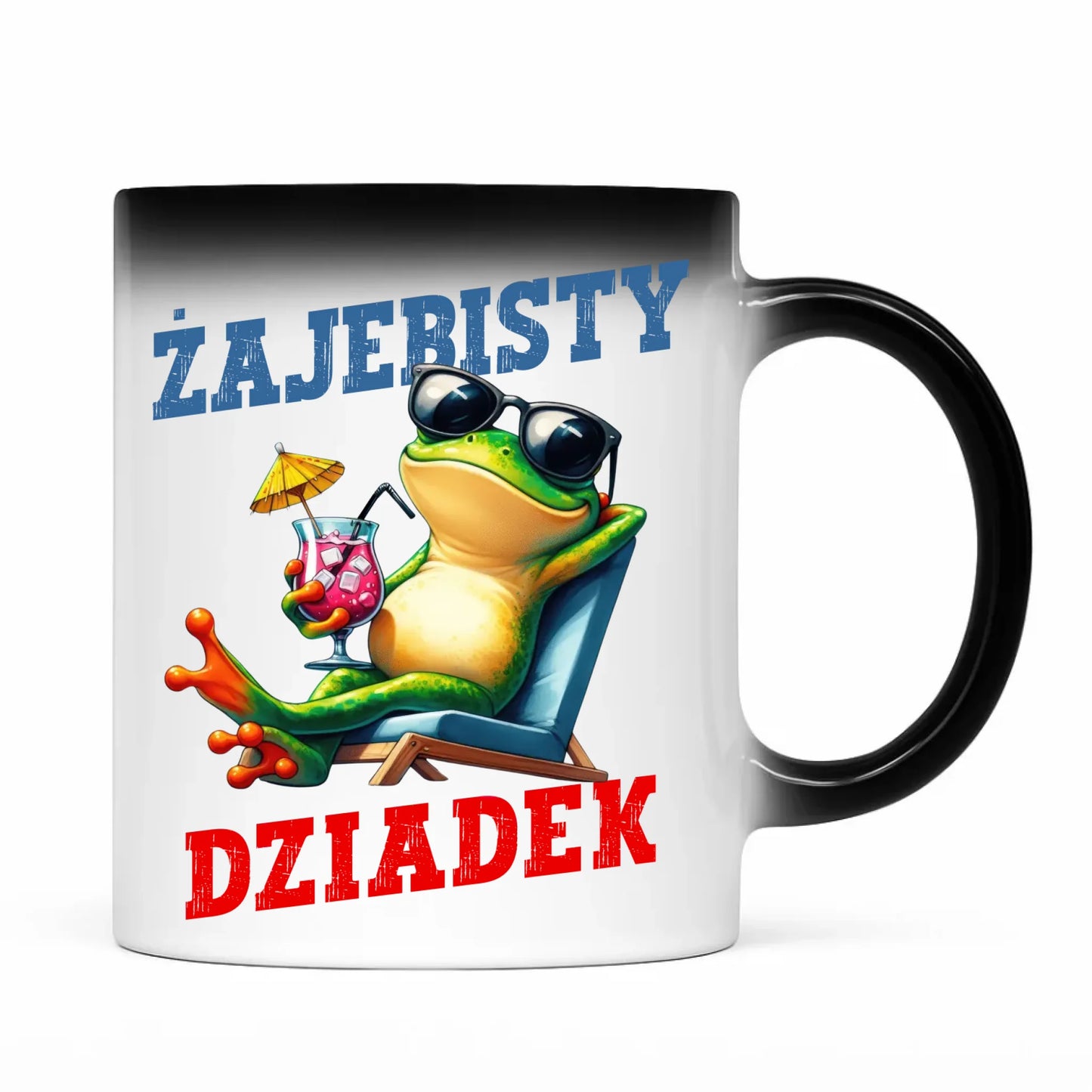 Kubek magiczny dla dziadka - Żajebisty dziadek D27 - StoryCups.pl