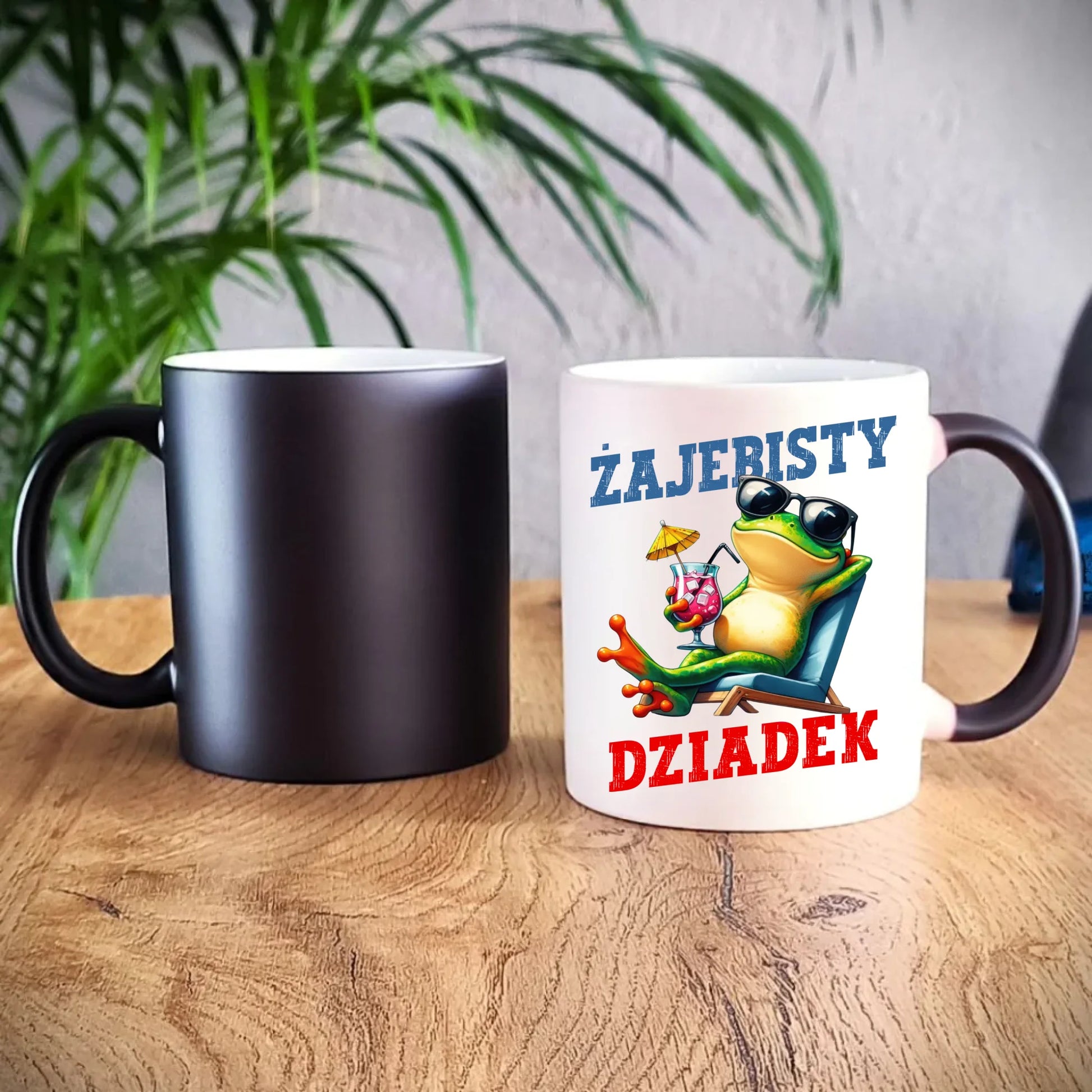 Kubek magiczny dla dziadka - Żajebisty dziadek D27 - StoryCups.pl