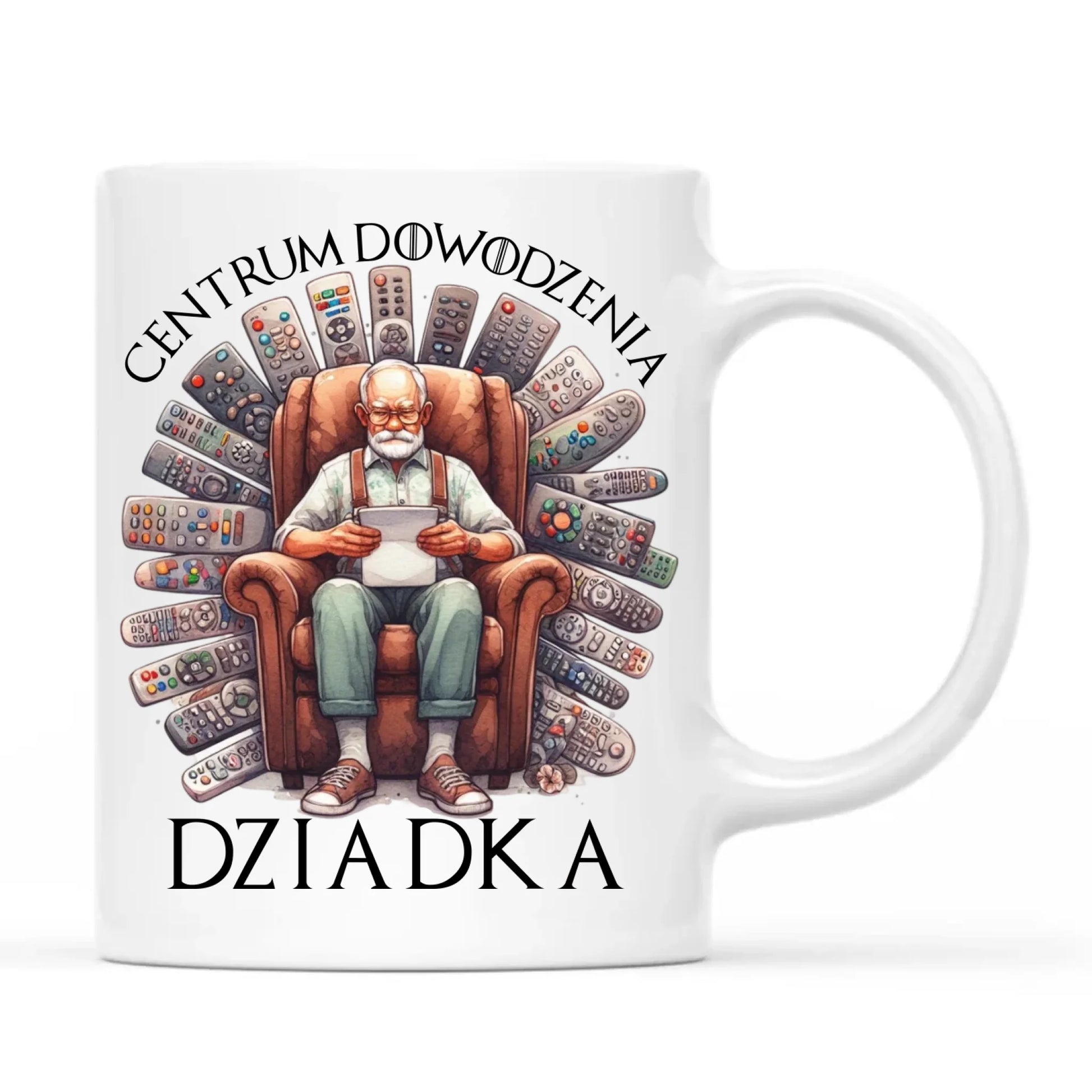 Kubek dla dziadka - Centrum dowodzenia D28 - StoryCups.pl