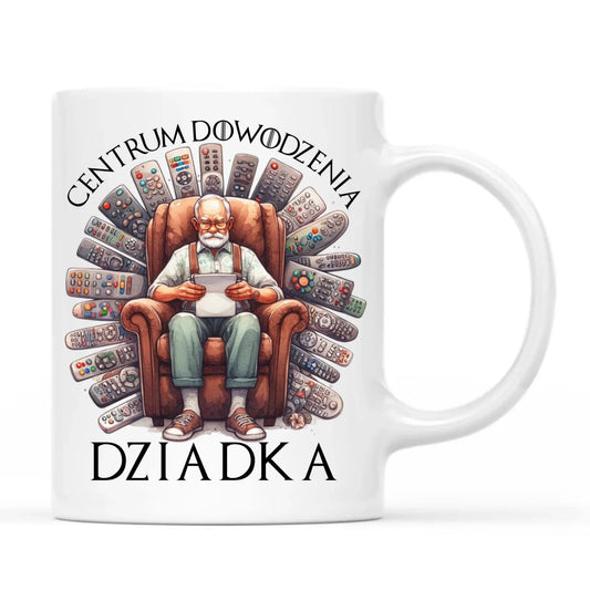 Kubek dla dziadka - Centrum dowodzenia D28 - StoryCups.pl