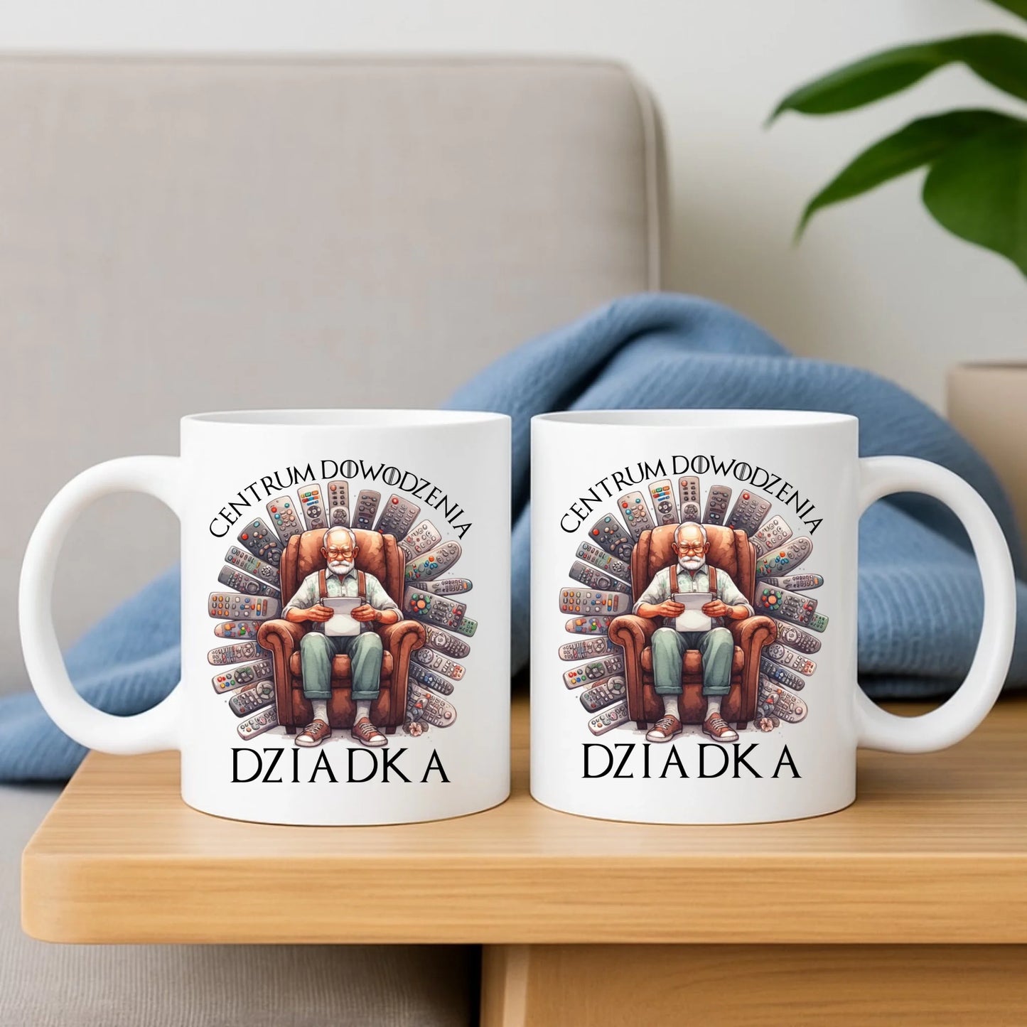 Kubek dla dziadka - Centrum dowodzenia D28 - StoryCups.pl