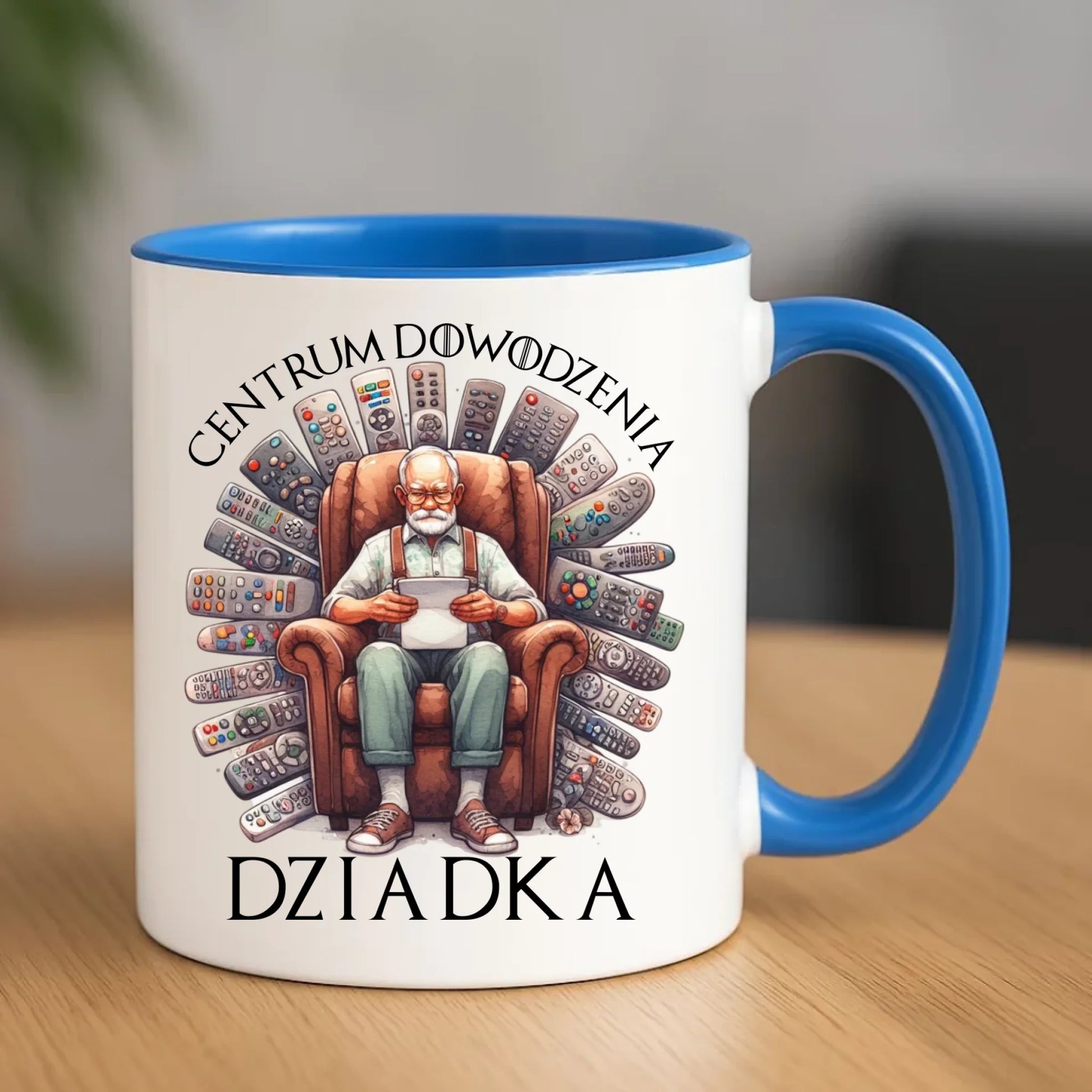 Kubek dla dziadka - Centrum dowodzenia D28 - StoryCups.pl