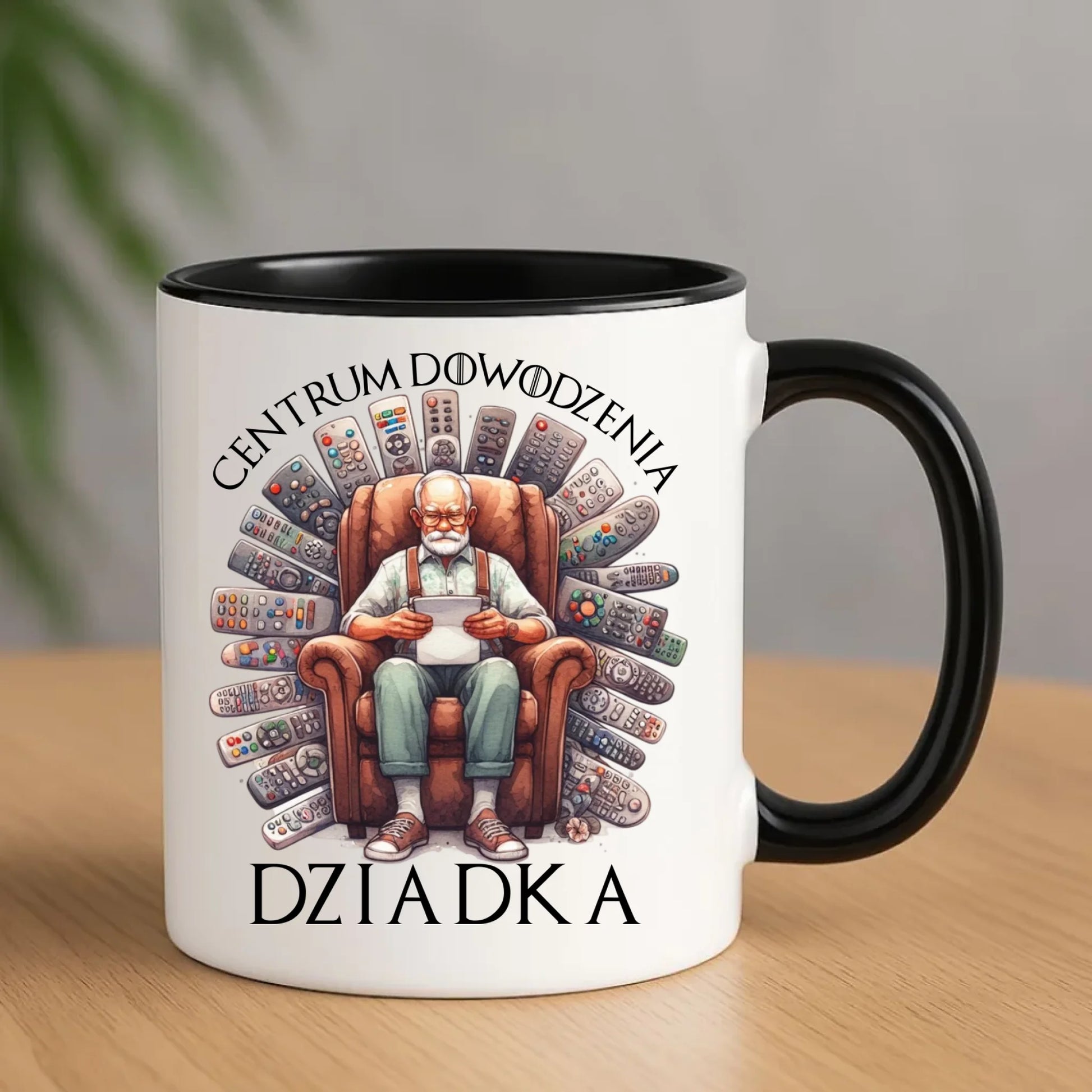 Kubek dla dziadka - Centrum dowodzenia D28 - StoryCups.pl