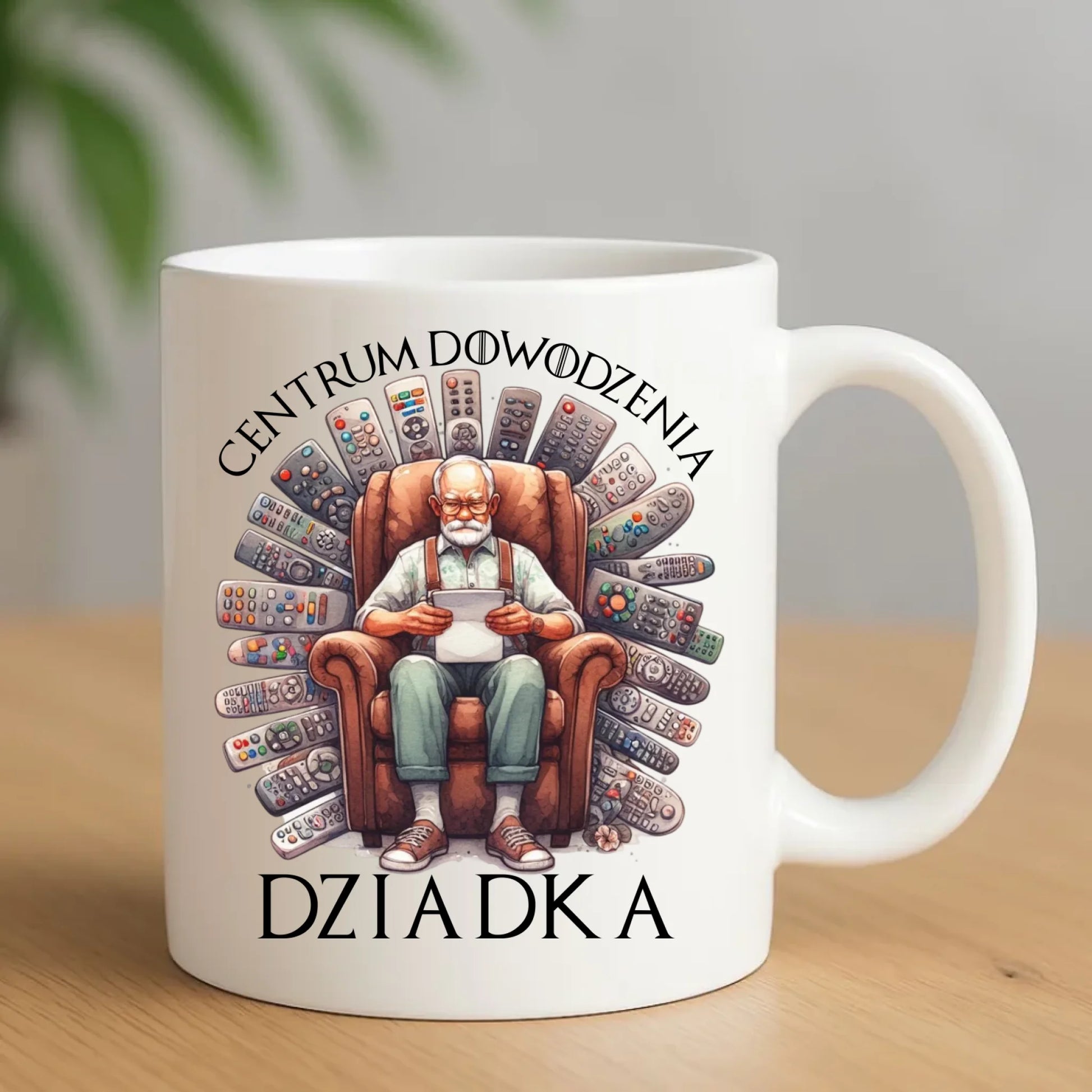 Kubek dla dziadka - Centrum dowodzenia D28 - StoryCups.pl