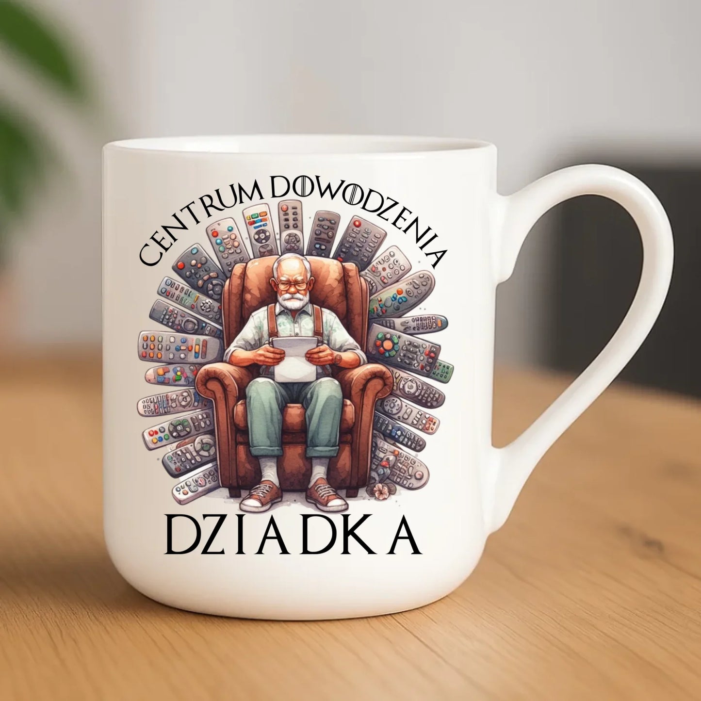 Kubek elegant dla dziadka - Centrum dowodzenia D28 - StoryCups.pl