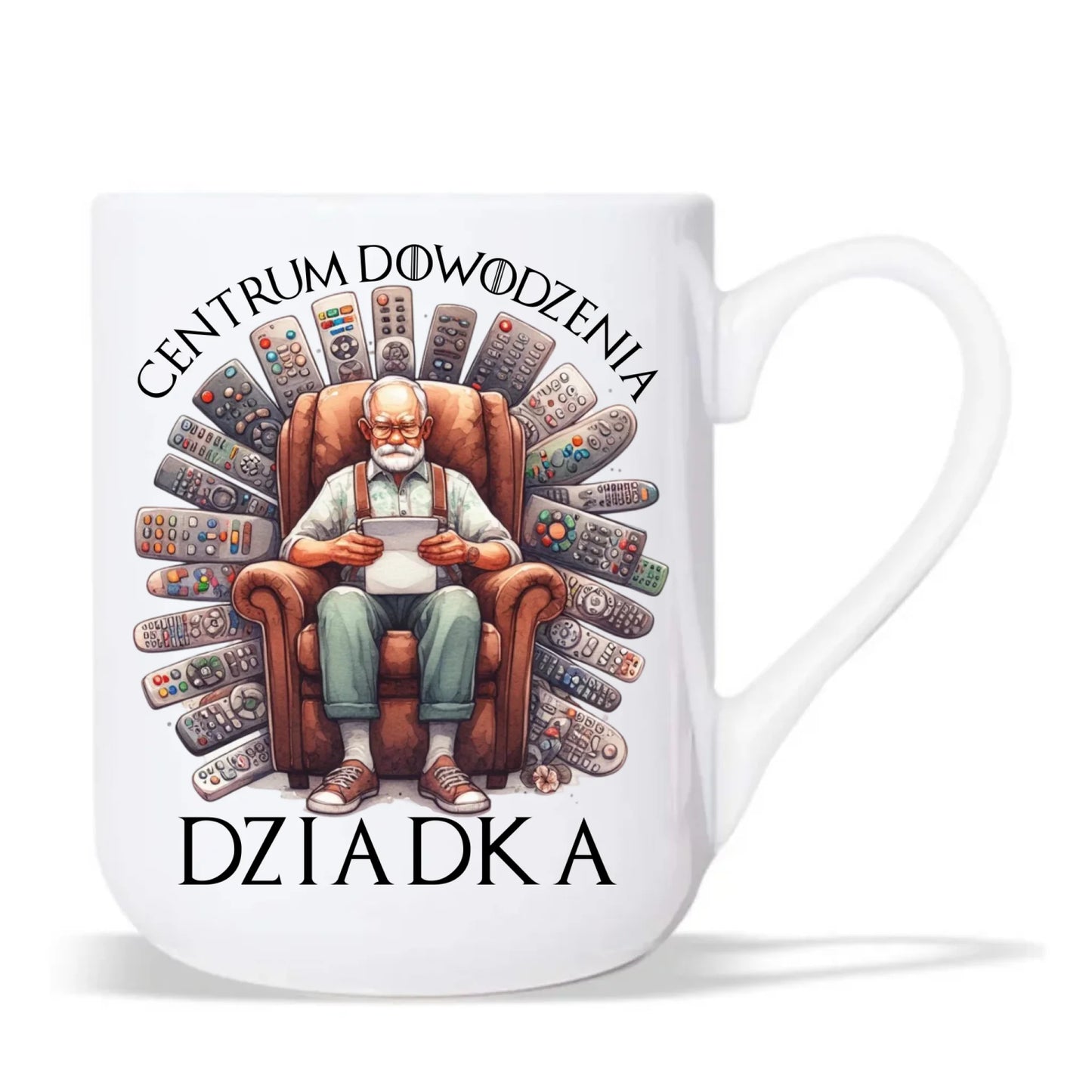 Kubek elegant dla dziadka - Centrum dowodzenia D28 - StoryCups.pl