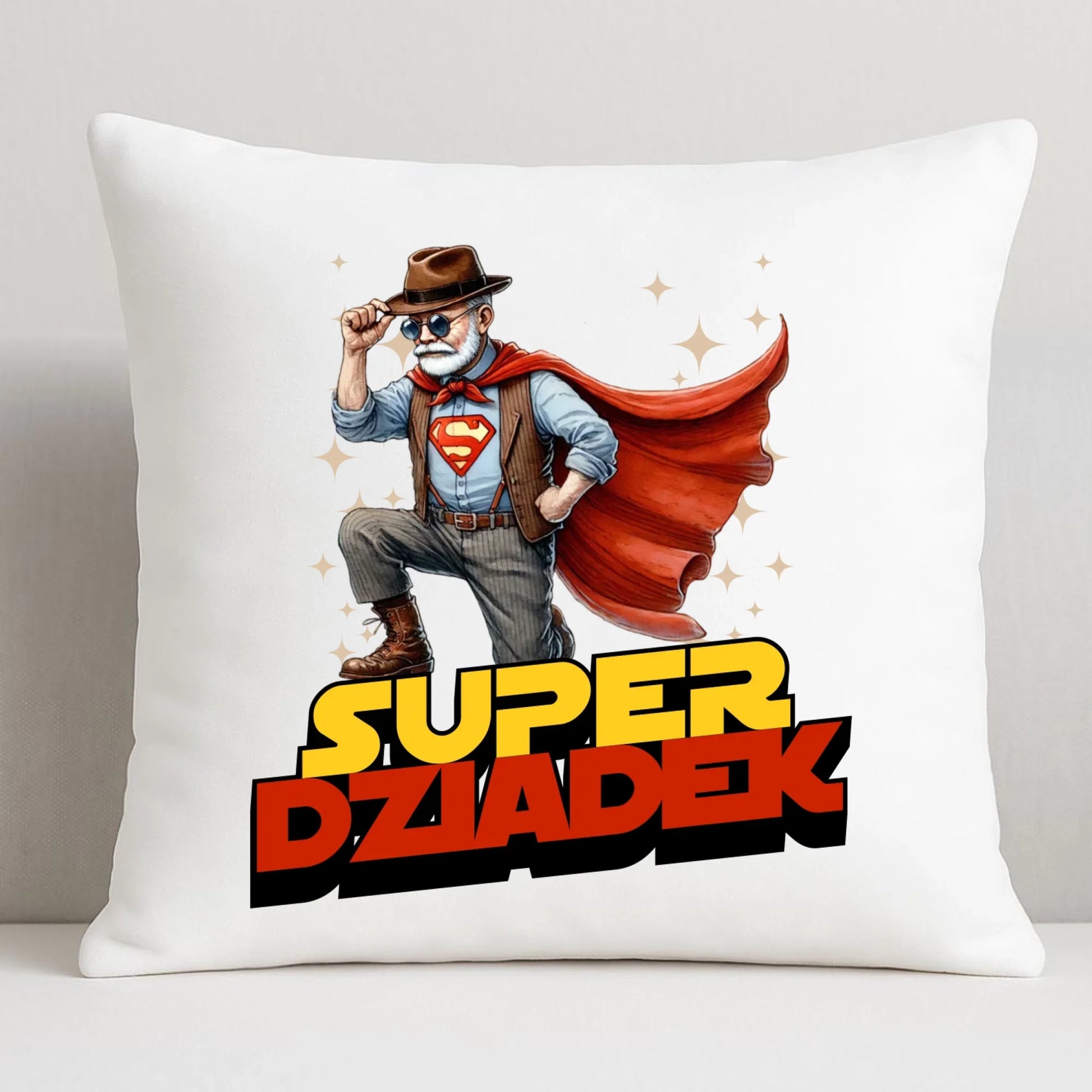 Poduszka dla dziadka - Super Dziadek D29 - StoryCups.pl
