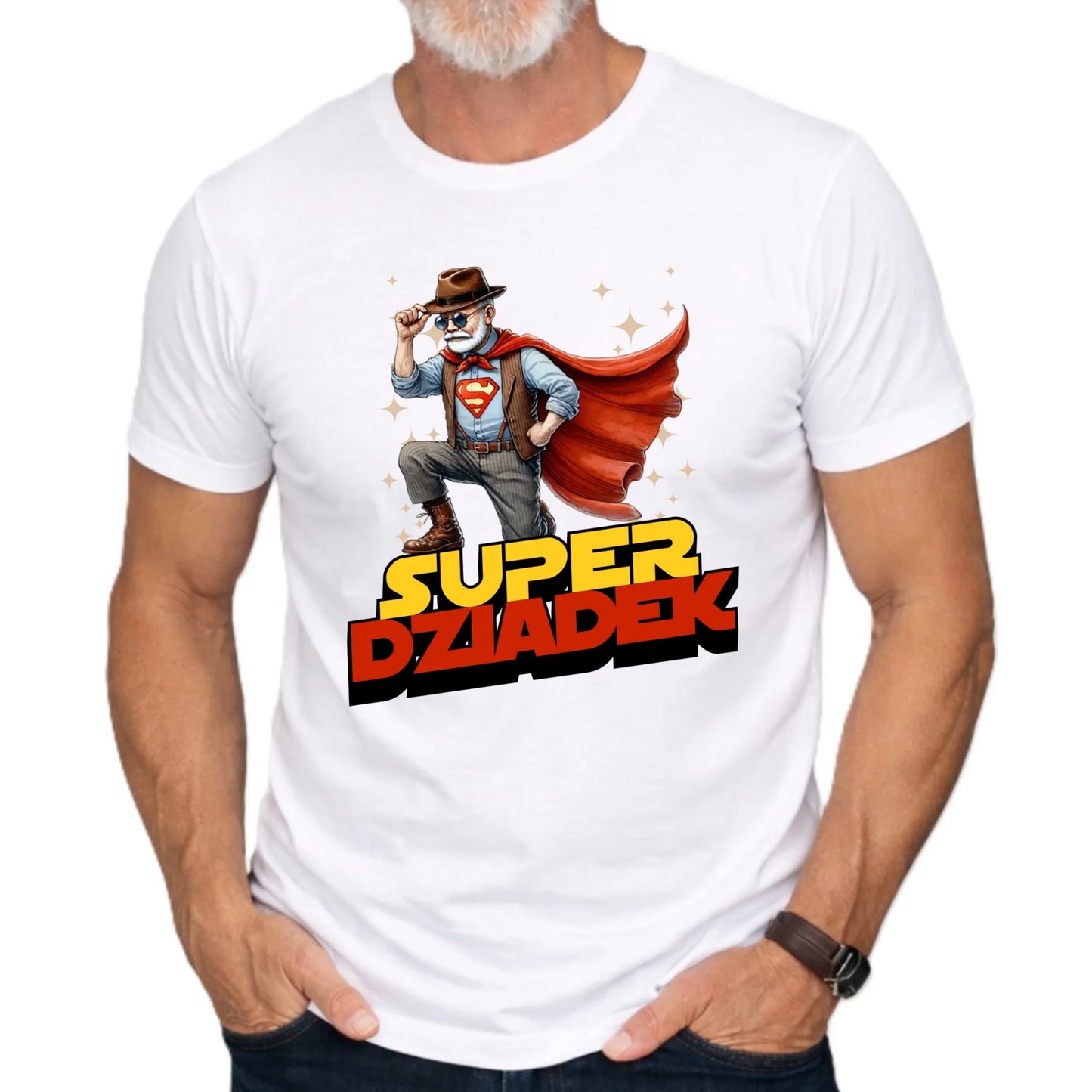 Koszulka dla dziadka - Super Dziadek D29 - StoryCups.pl
