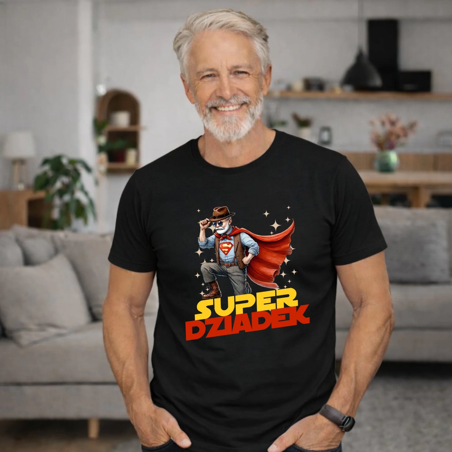 Koszulka dla dziadka - Super Dziadek D29 - StoryCups.pl