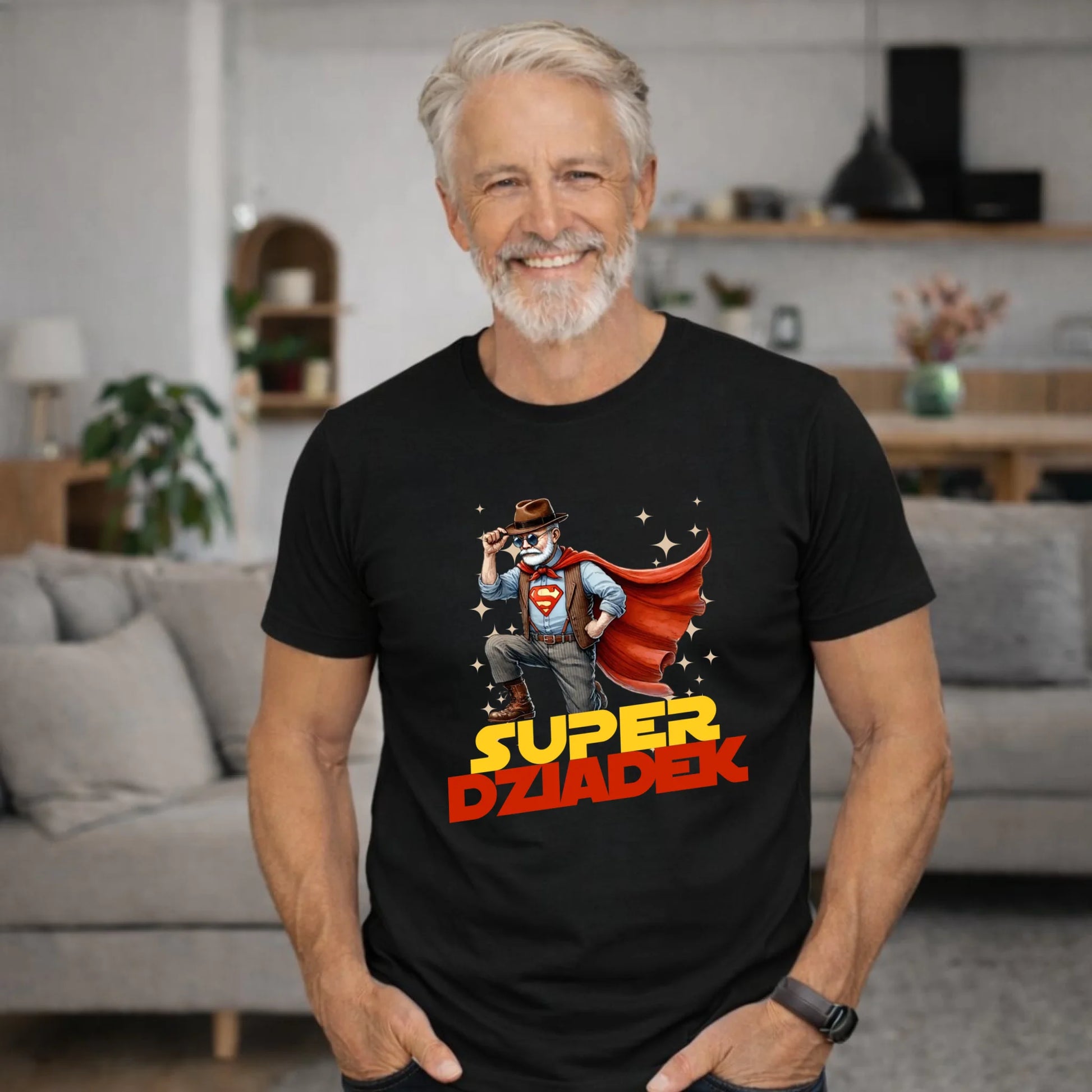Koszulka dla dziadka - Super Dziadek D29 - StoryCups.pl