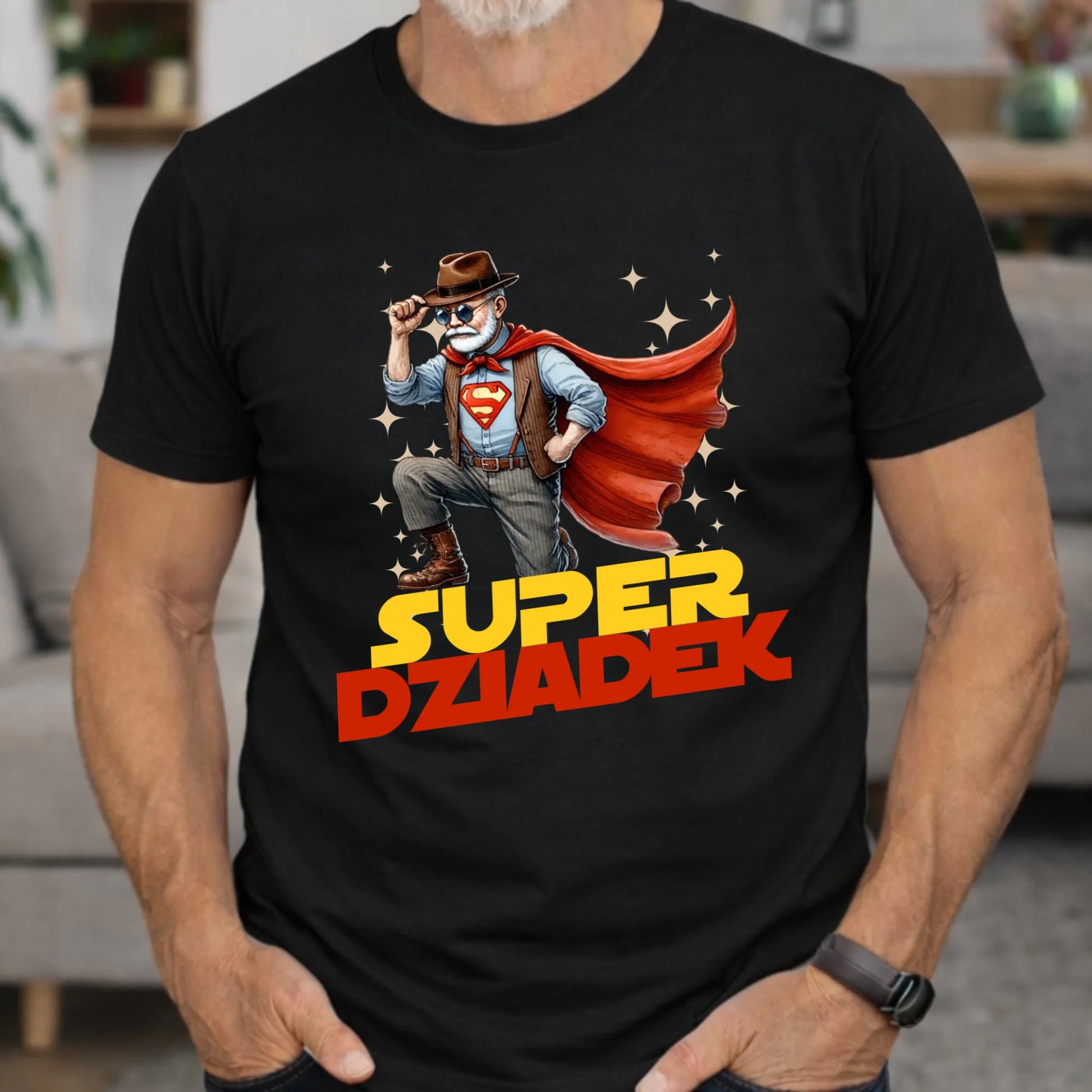 Koszulka dla dziadka - Super Dziadek D29 - StoryCups.pl