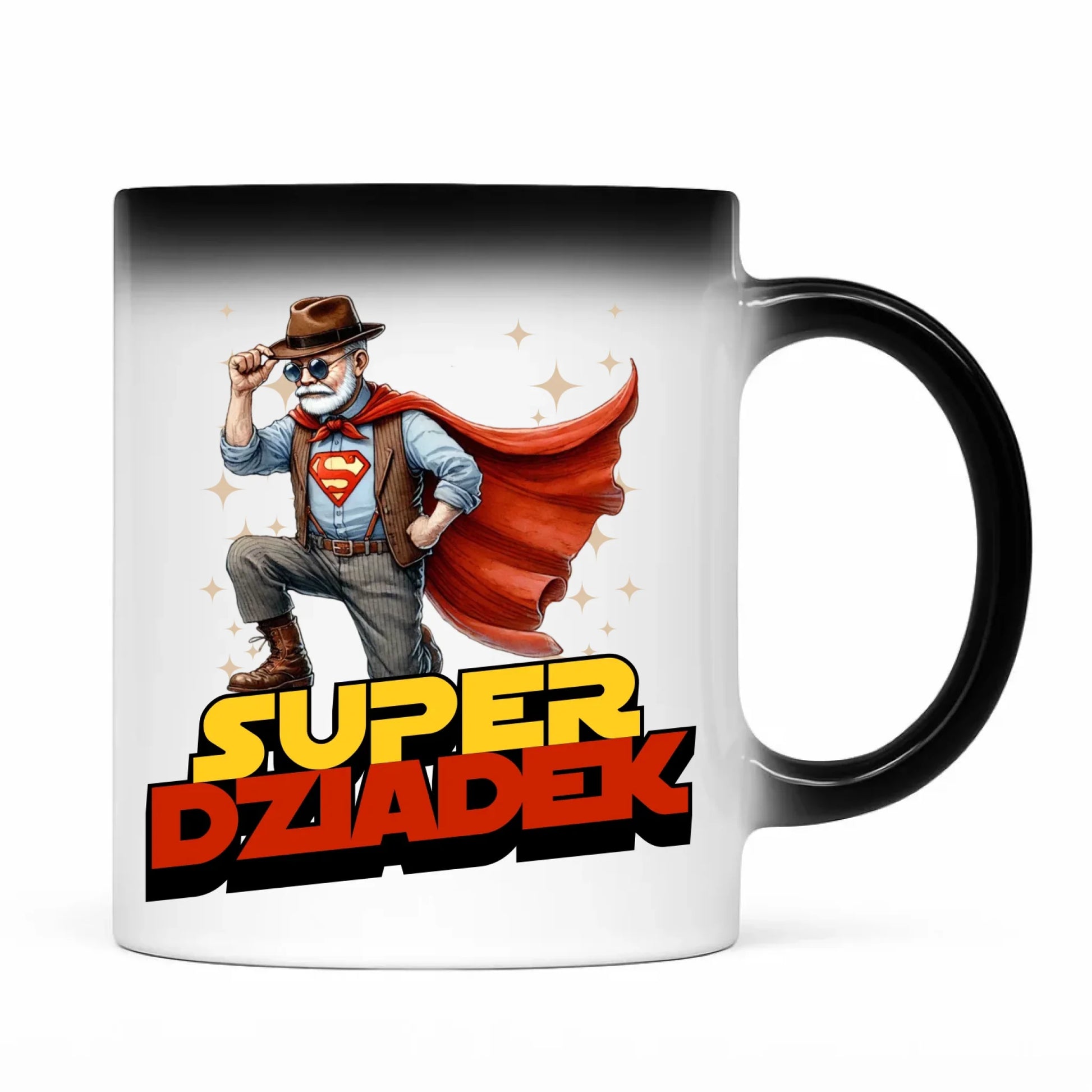 Kubek magiczny dla dziadka - Super Dziadek D29 - StoryCups.pl