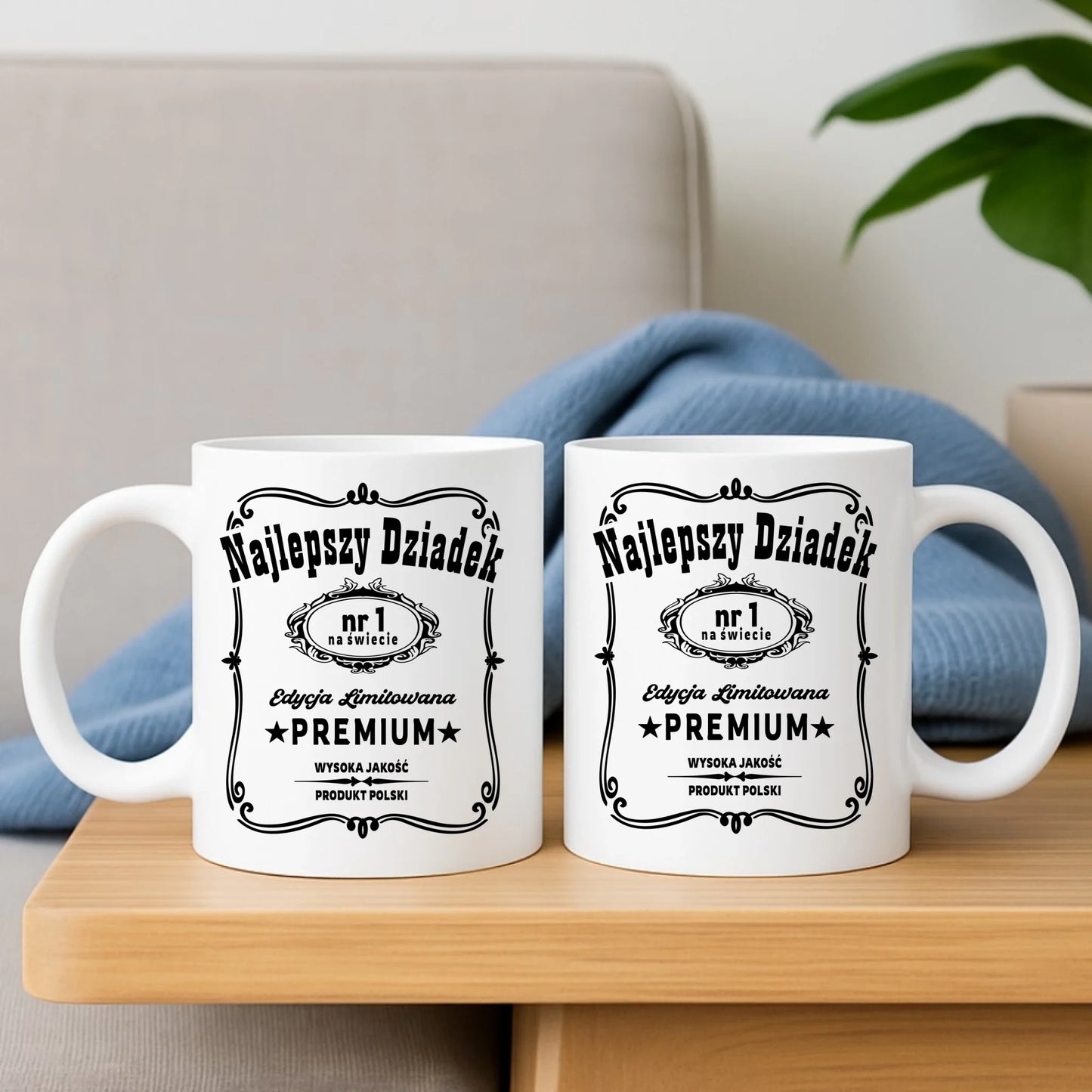 Kubek dla dziadka - Najlepszy dziadek edycja limitowana D30 - StoryCups.pl