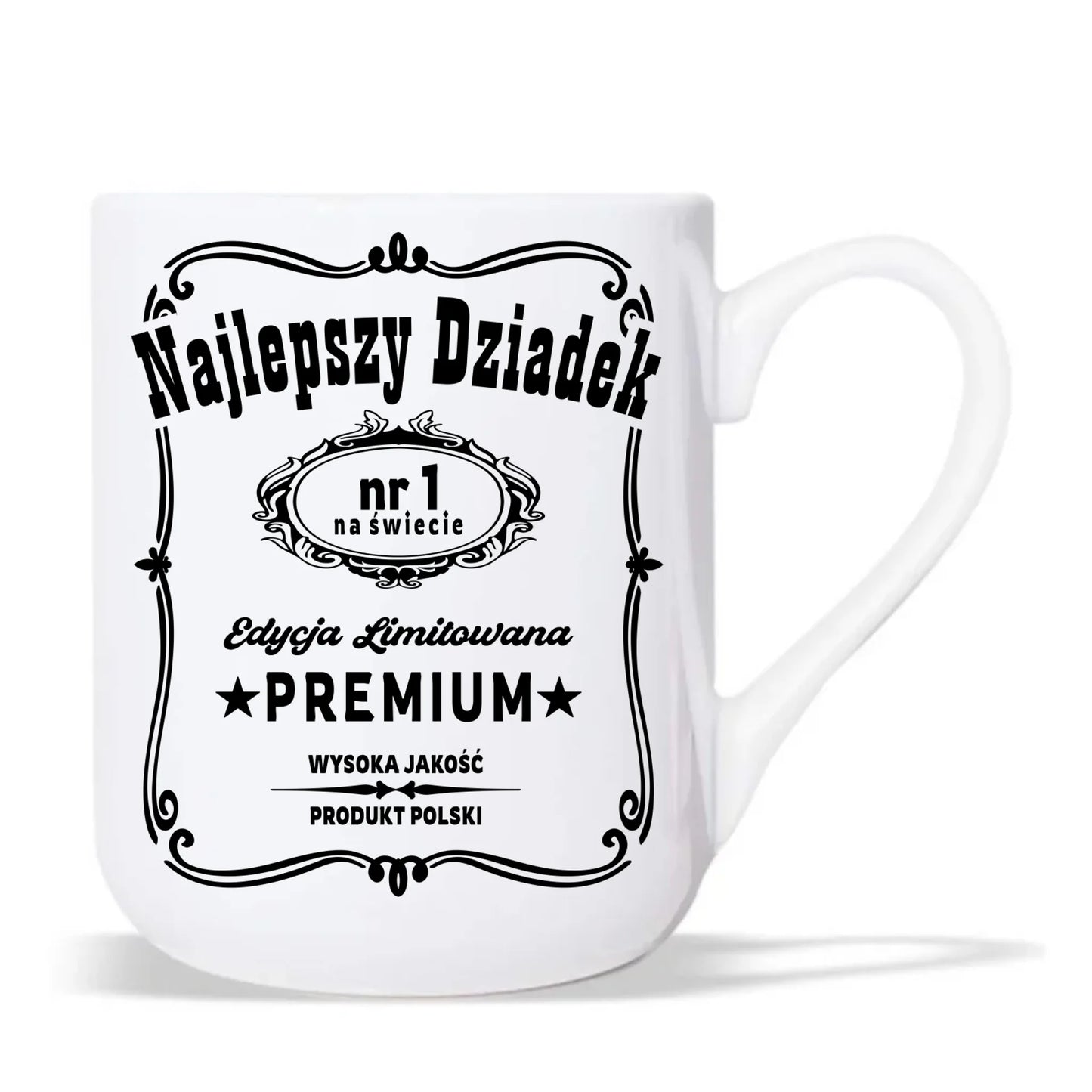 Kubek elegant dla dziadka - Najlepszy dziadek edycja limitowana D30 - StoryCups.pl