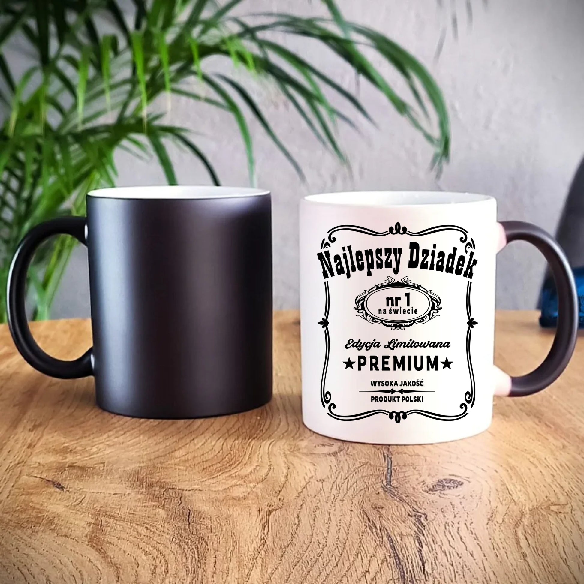 Kubek magiczny dla dziadka - Najlepszy dziadek edycja limitowana D30 - StoryCups.pl