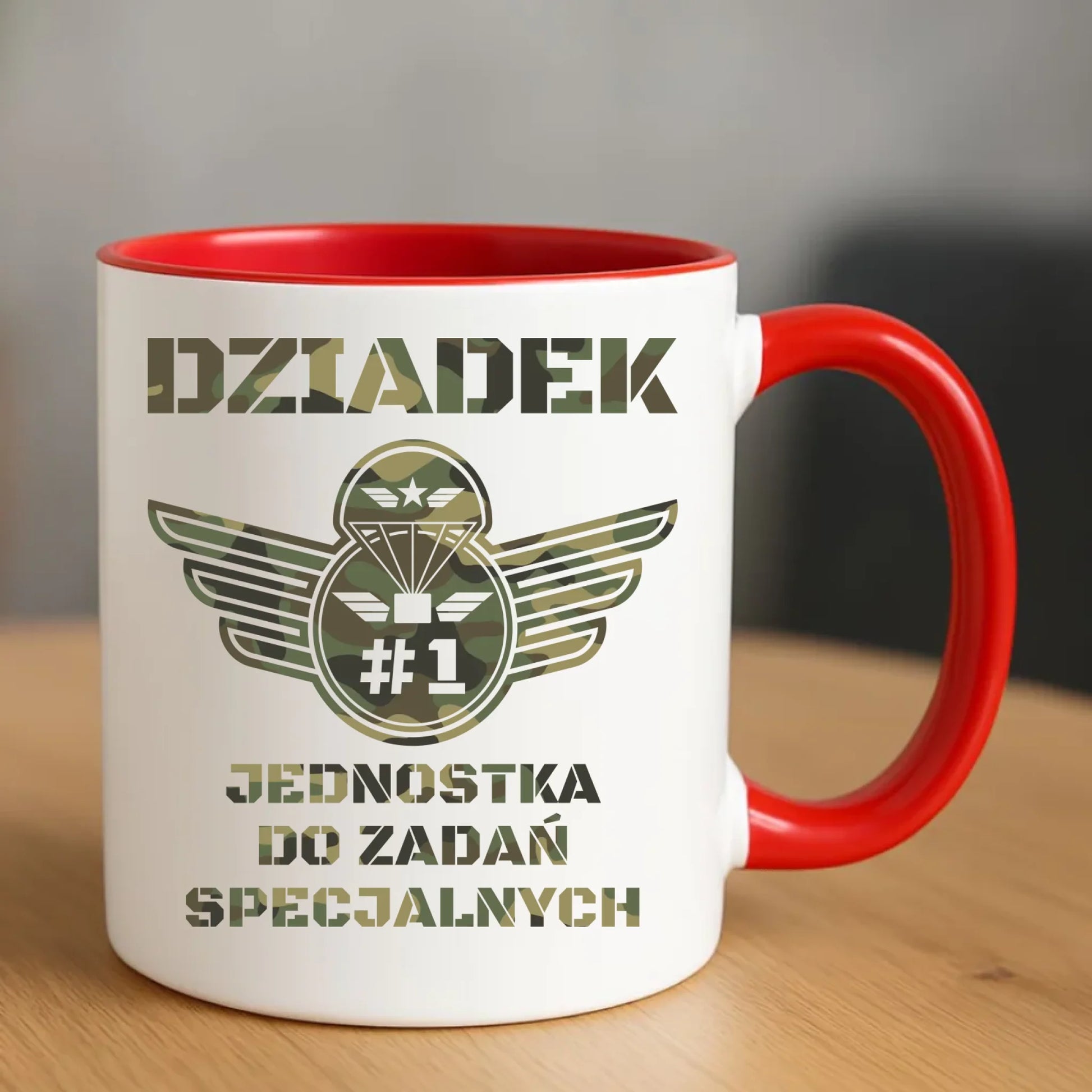 Kubek dla dziadka - Dziadek jednostka do zadań specjalnych D31 - StoryCups.pl