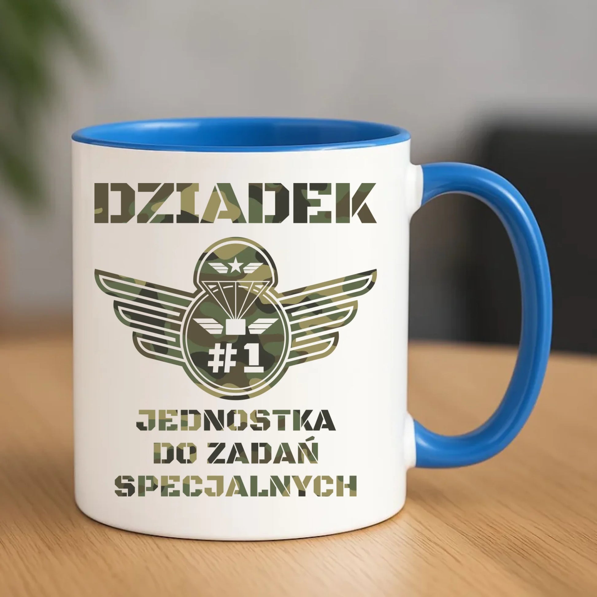 Kubek dla dziadka - Dziadek jednostka do zadań specjalnych D31 - StoryCups.pl