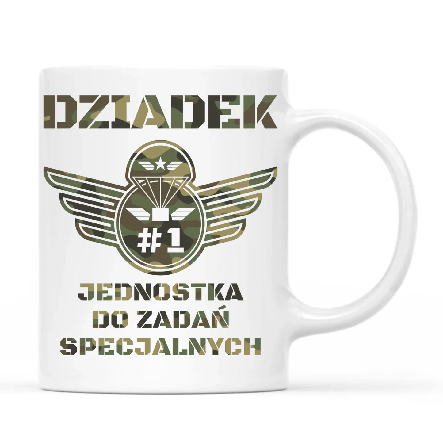 Kubek dla dziadka - Dziadek jednostka do zadań specjalnych D31 - StoryCups.pl