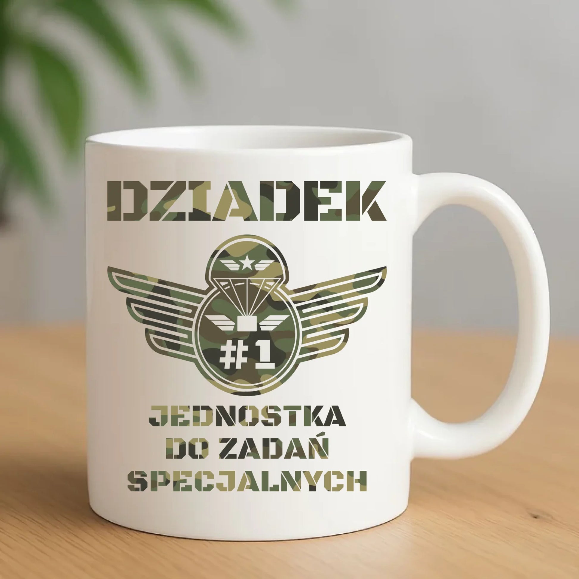 Kubek dla dziadka - Dziadek jednostka do zadań specjalnych D31 - StoryCups.pl
