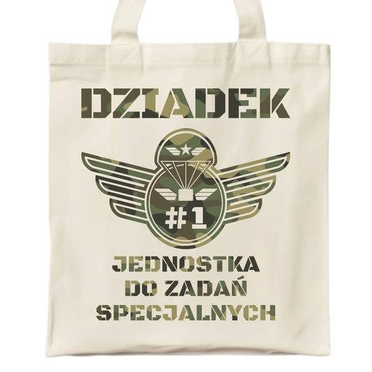 Torba dla dziadka - Dziadek jednostka do zadań specjalnych D31 - StoryCups.pl