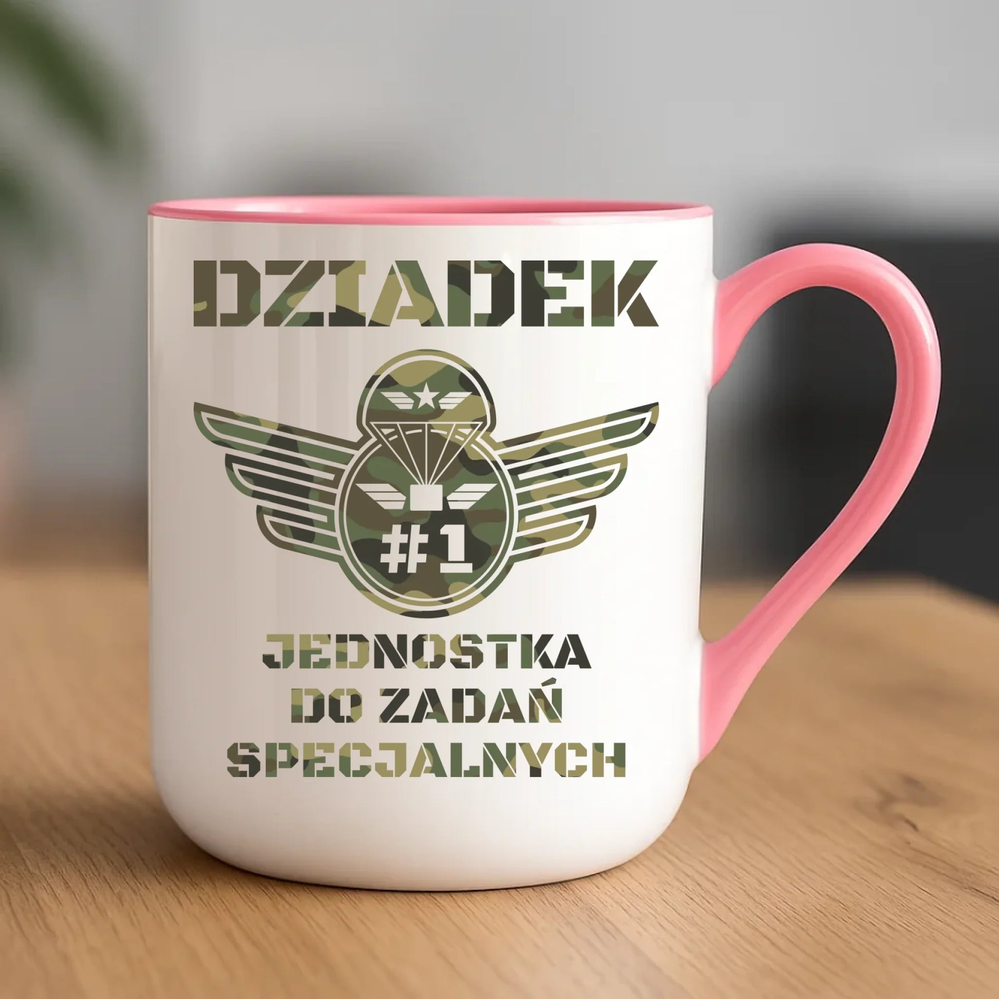 Kubek elegant dla dziadka - Dziadek jednostka do zadań specjalnych D31 - StoryCups.pl