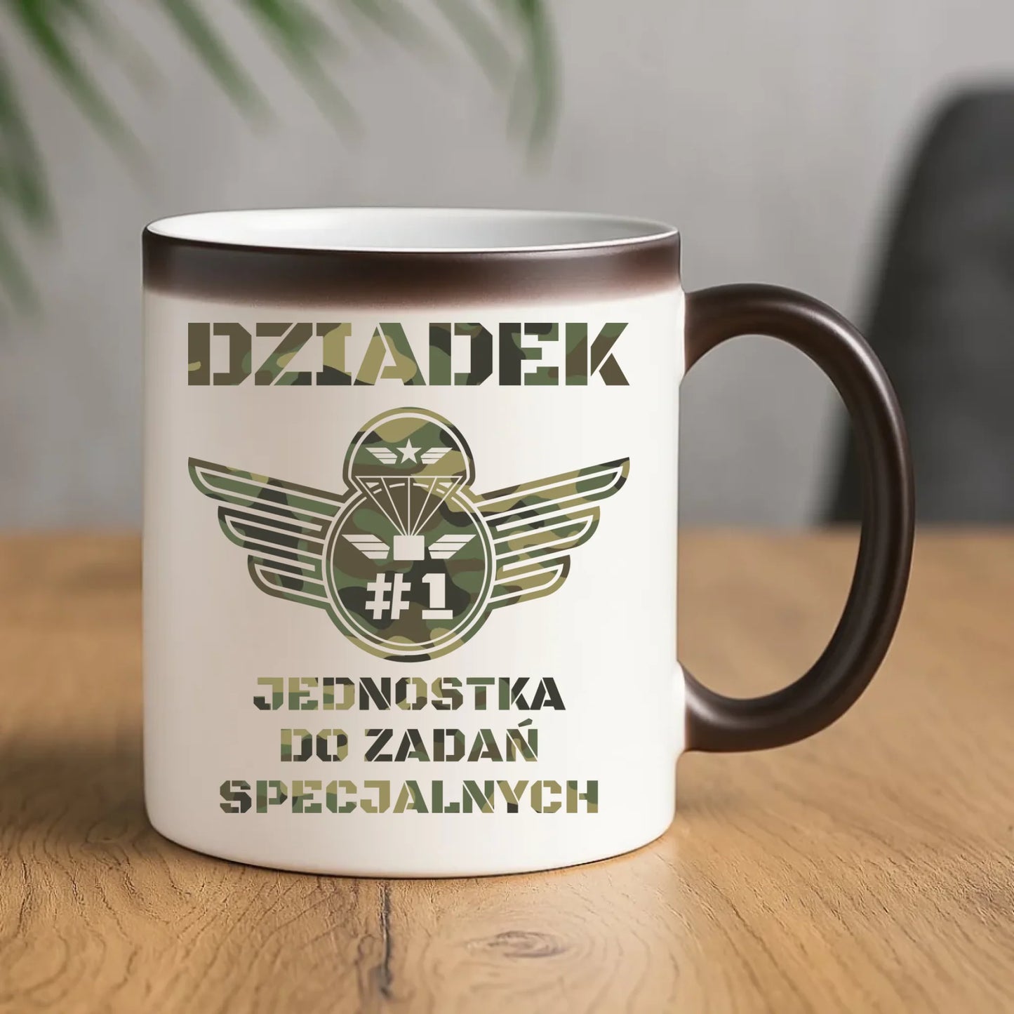 Kubek magiczny dla dziadka - Dziadek jednostka do zadań specjalnych D31 - StoryCups.pl