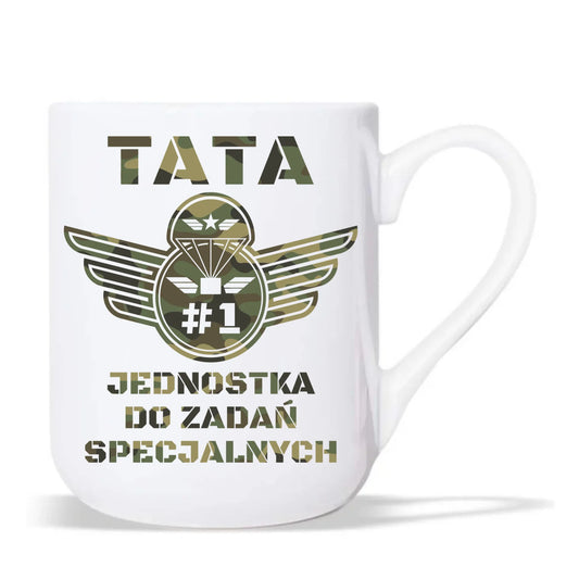 Kubek elegant dla taty - Tata jednostka do zadań specjalnych DT42 - StoryCups.pl