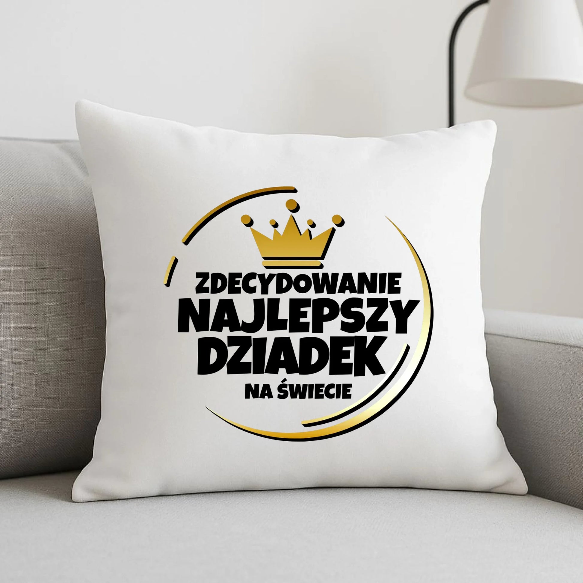Poduszka dla dziadka - Zdecydowanie najlepszy dziadek D32 - StoryCups.pl