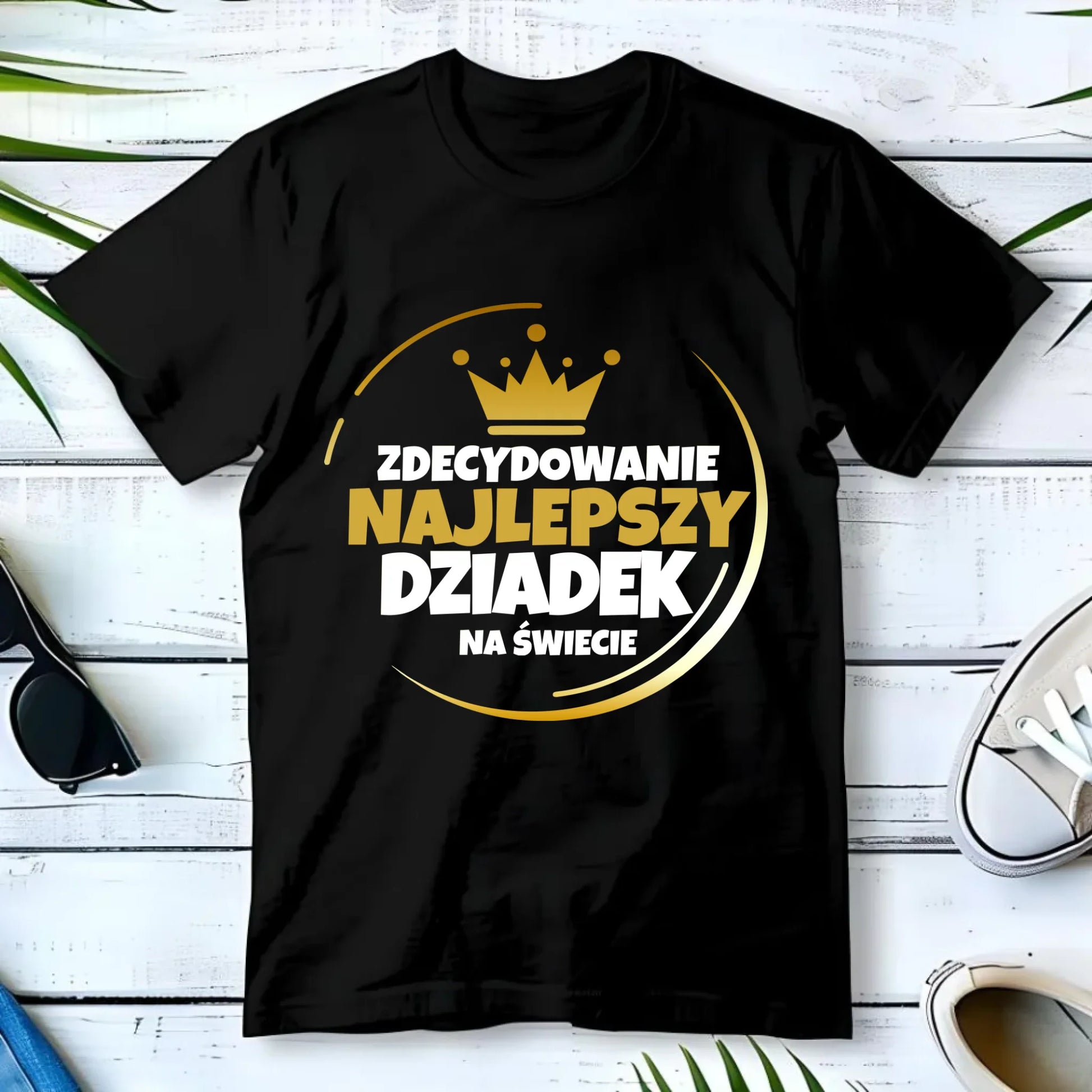 Koszulka dla dziadka - Zdecydowanie najlepszy dziadek D32 - StoryCups.pl